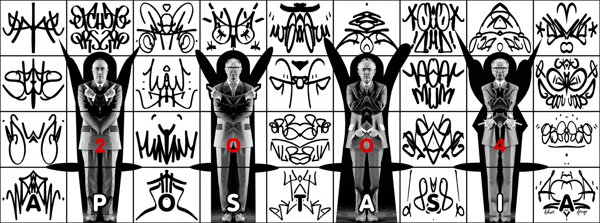 GILBERT & GEORGE, Apostasia, 2004