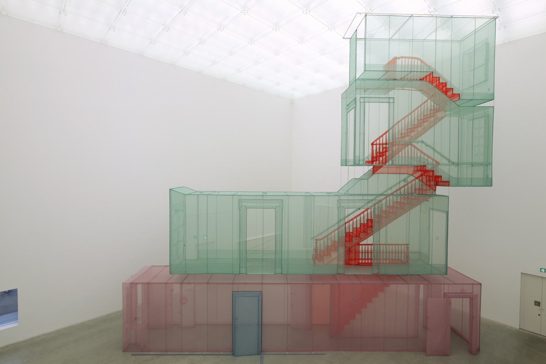 DO HO SUH, 348 West 22nd Street, Apt. A, Corridor and Staircase, New York NY 10011, USA, 2011-2015