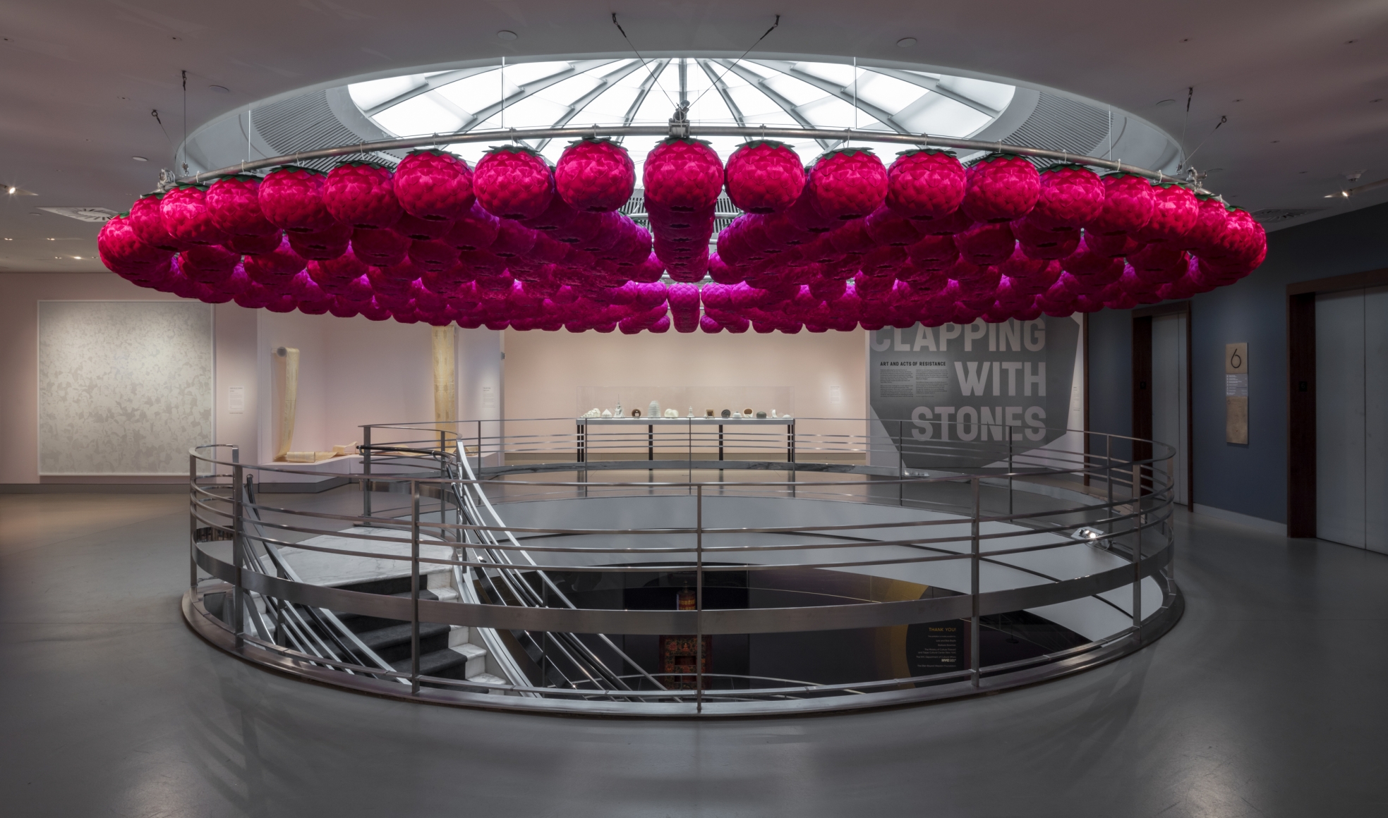 “Clapping with Stones: Art and Acts of Resistance,” presented by the Rubin Museum of Art, installation view 8