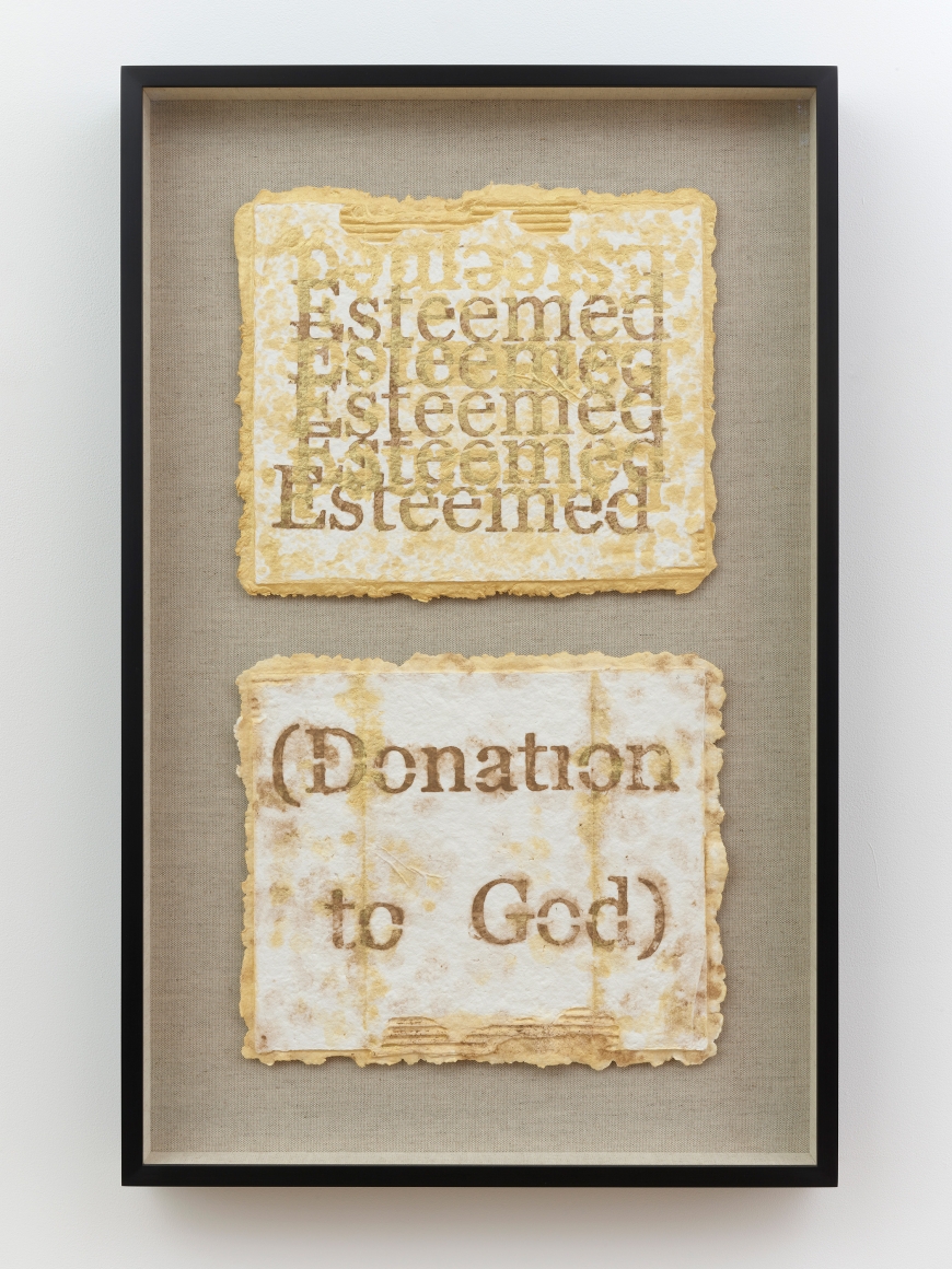 NARI WARD, Esteemed; (Donation to God), 2018–2019