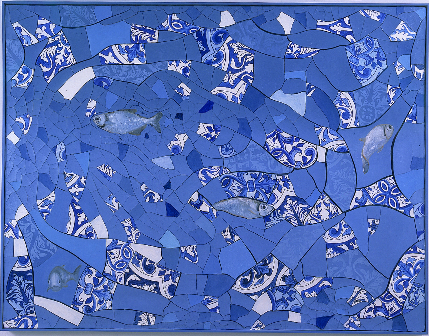 ADRIANA VAREJÃO, Cacos e Peixes (Fragments and Fish), 1999