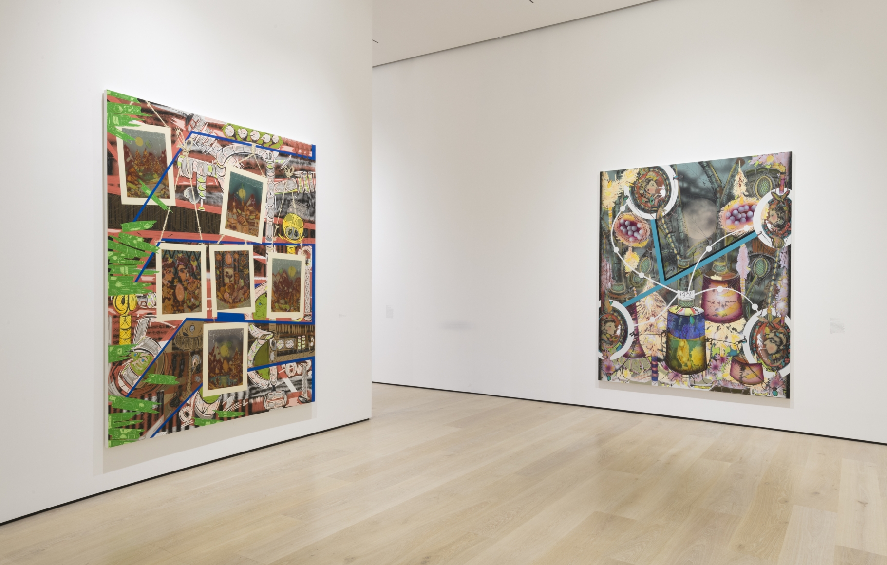 Lari Pittman: Declaration of Independence Installation View 25.
