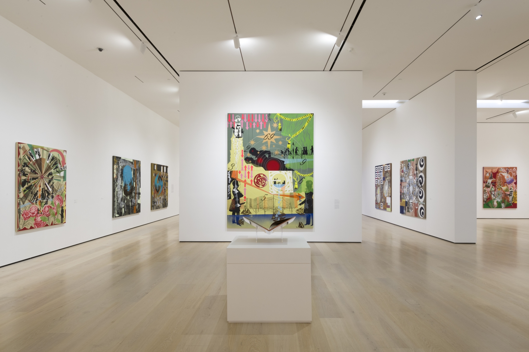 Lari Pittman: Declaration of Independence Installation View 9.
