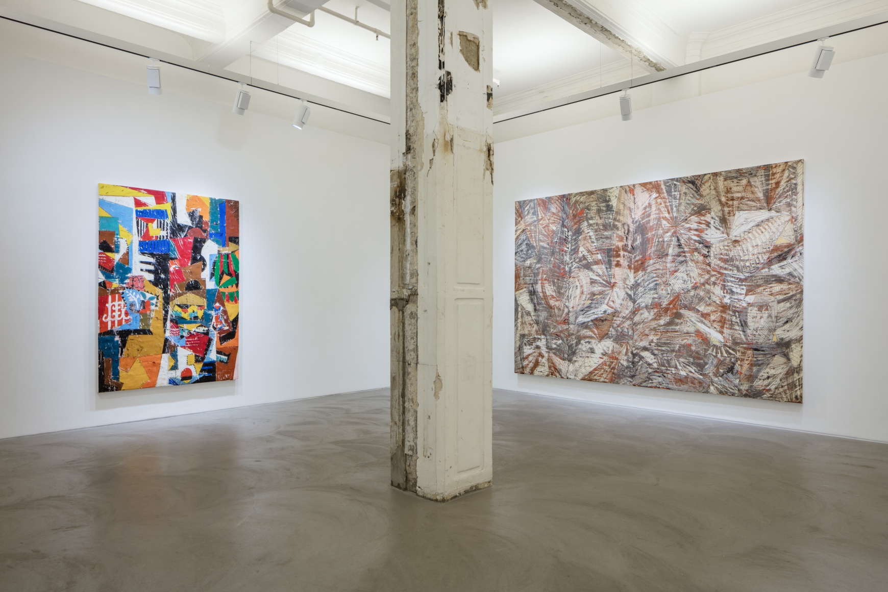 Angel Otero, Born in the Echoes, Installation view, Lehmann Maupin, Hong Kong, 2016