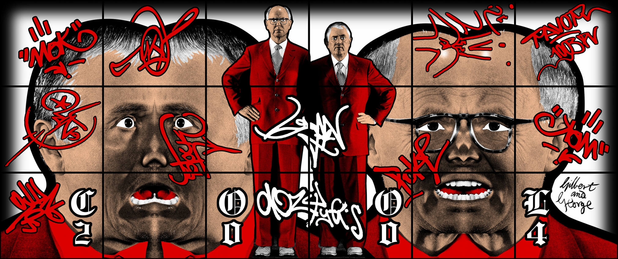 GILBERT & GEORGE, Cool, 2004