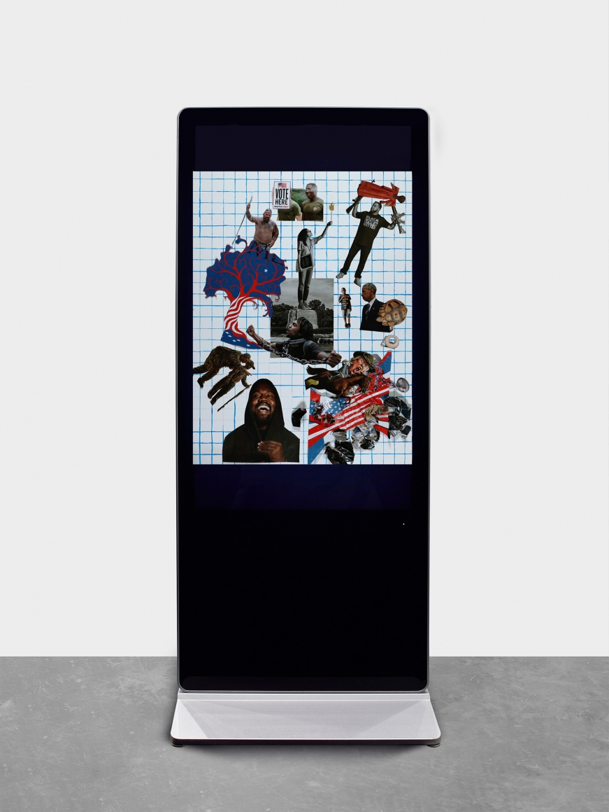 CATHERINE OPIE, Untitled #4 (Political Collage), 2019