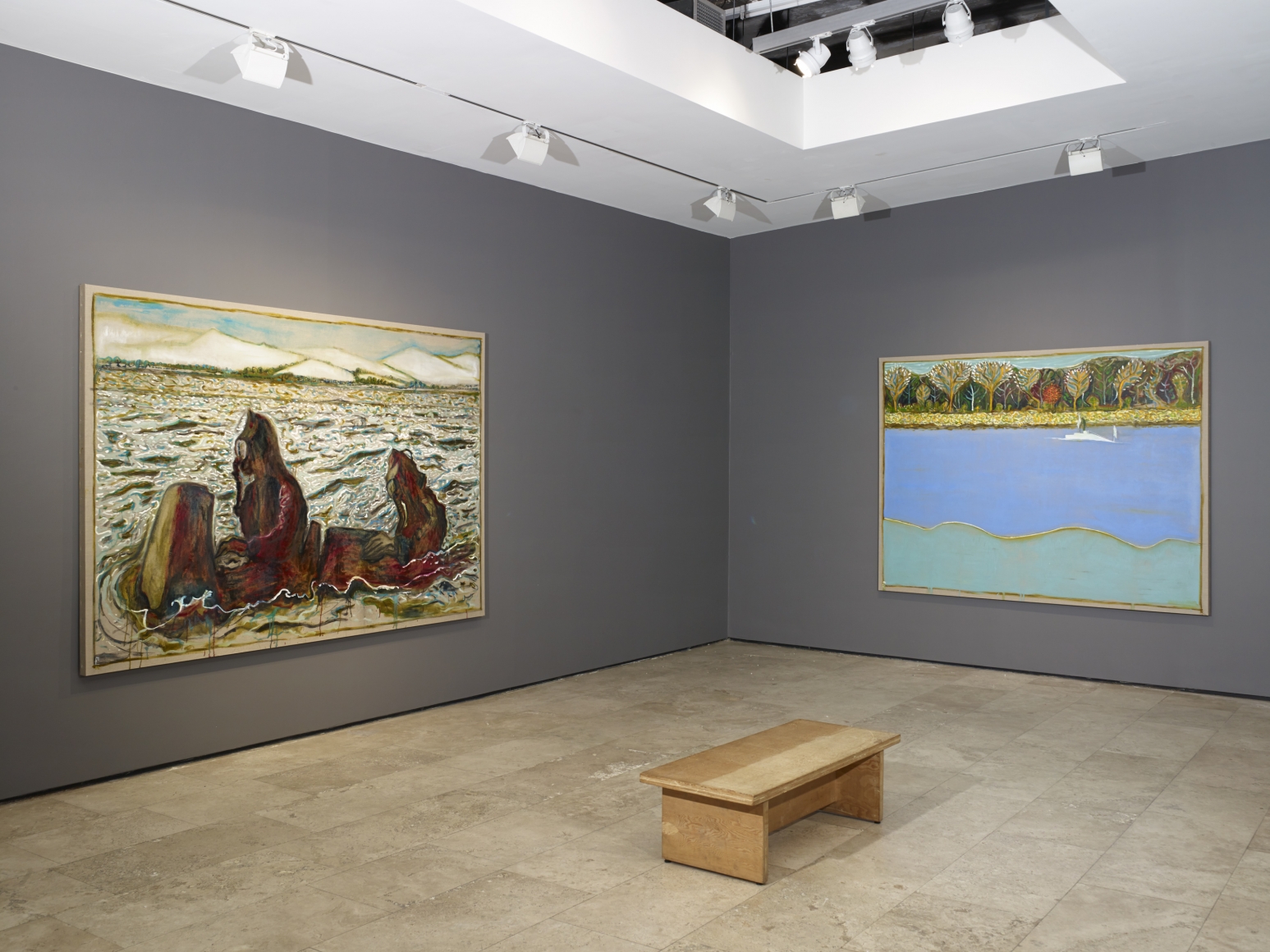 Billy Childish Installation view