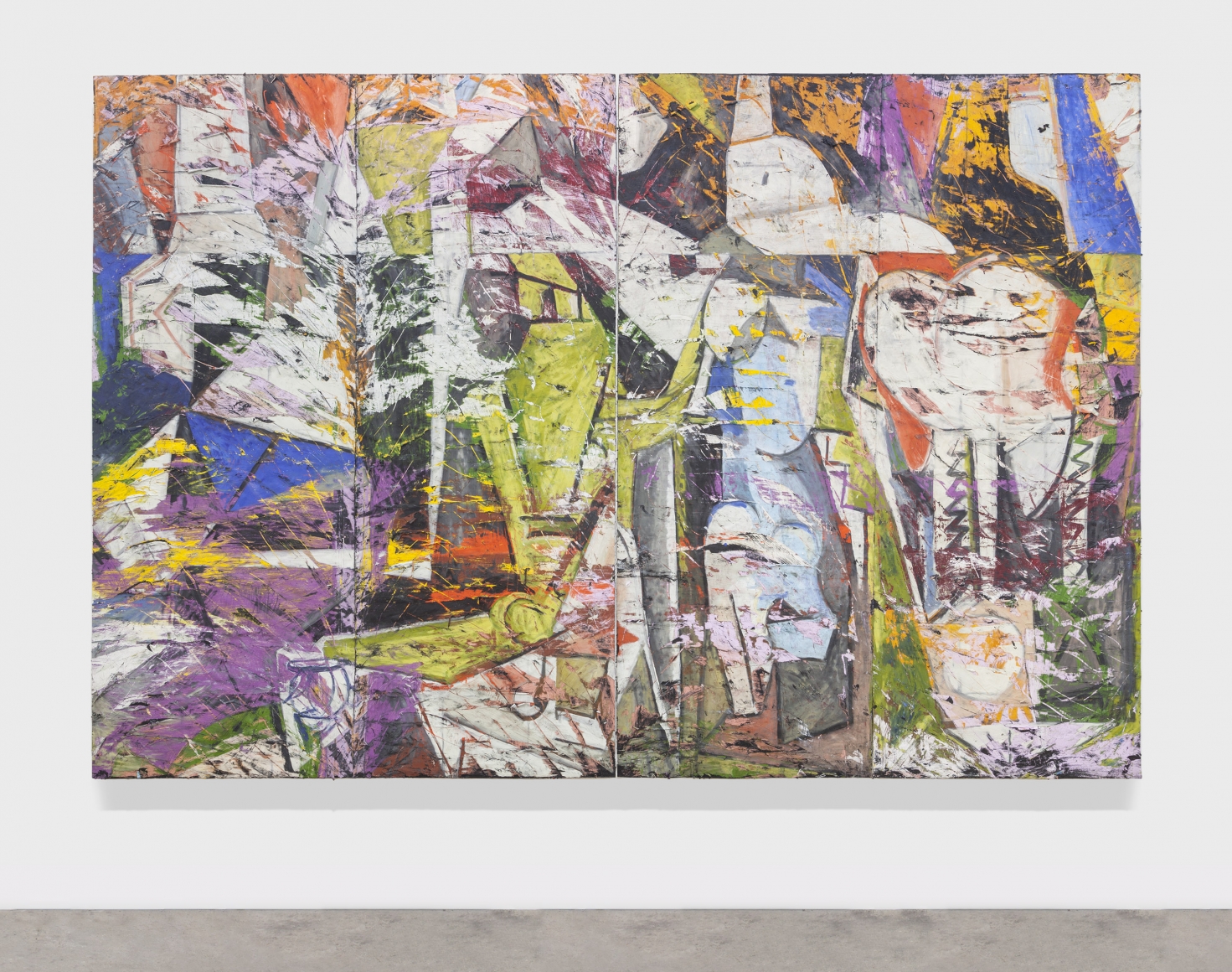 ANGEL OTERO, A rustling in the leaves drives him away, 2015