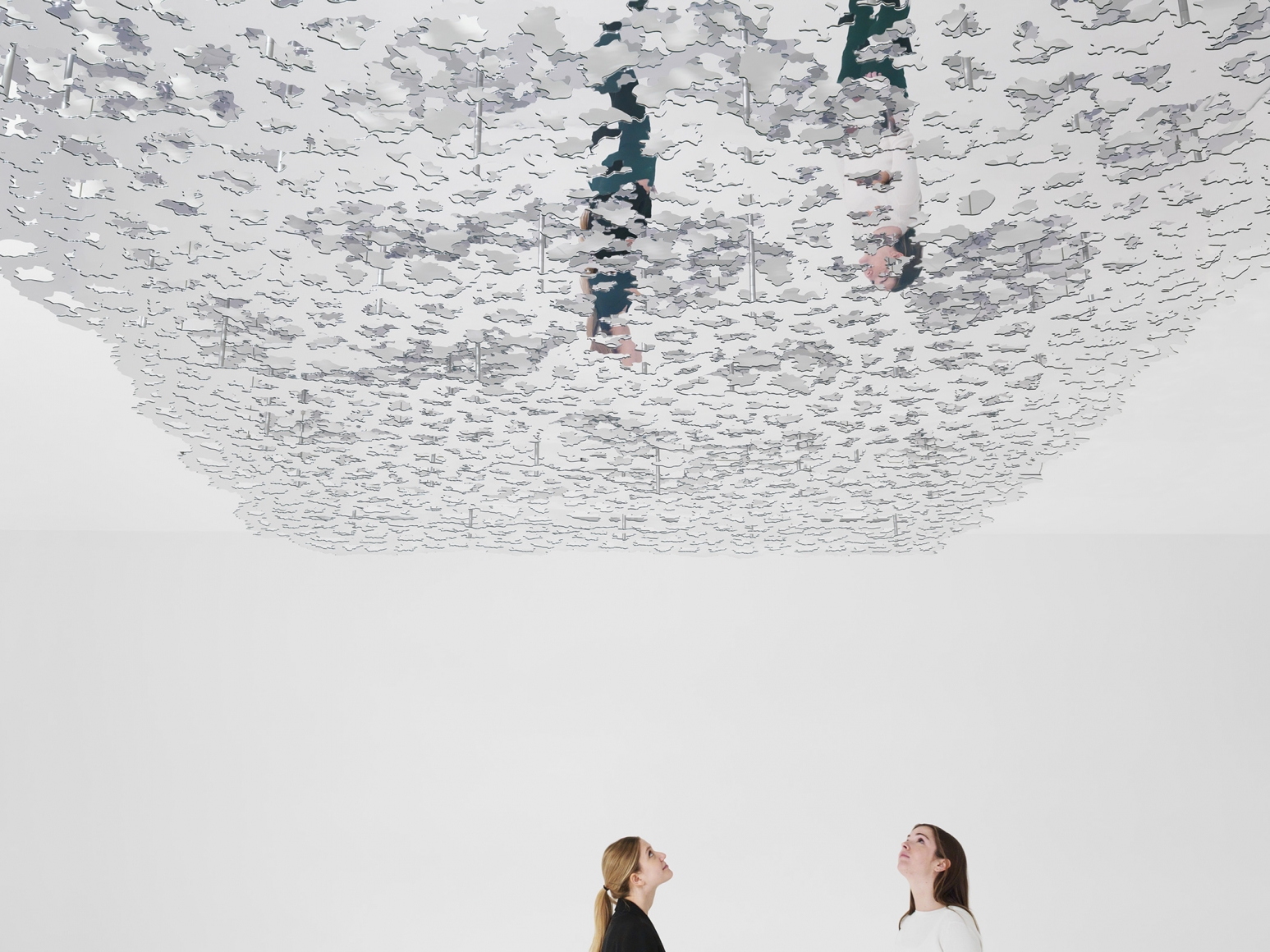 TERESITA FERNÁNDEZ, Untitled (Silver), 2016 (detail)