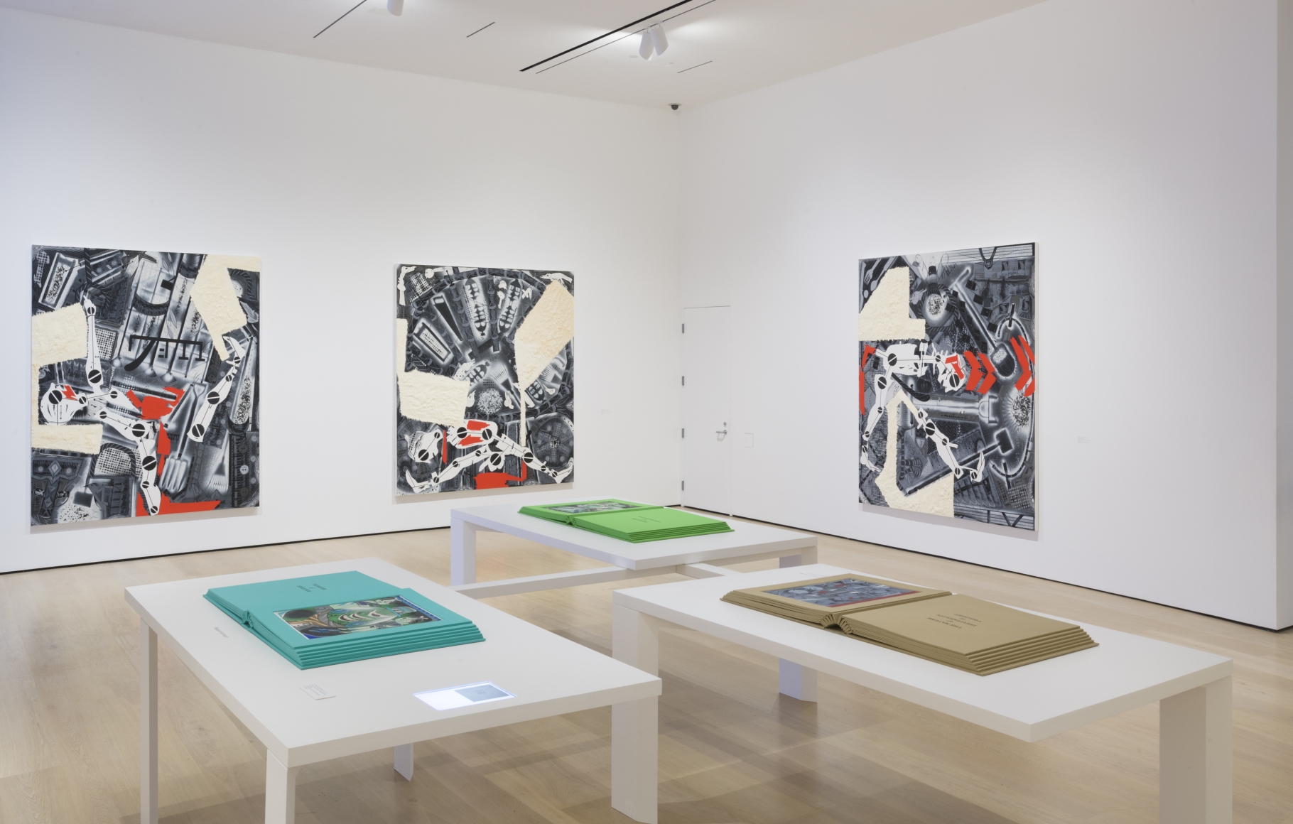 Lari Pittman: Declaration of Independence Installation View 7.