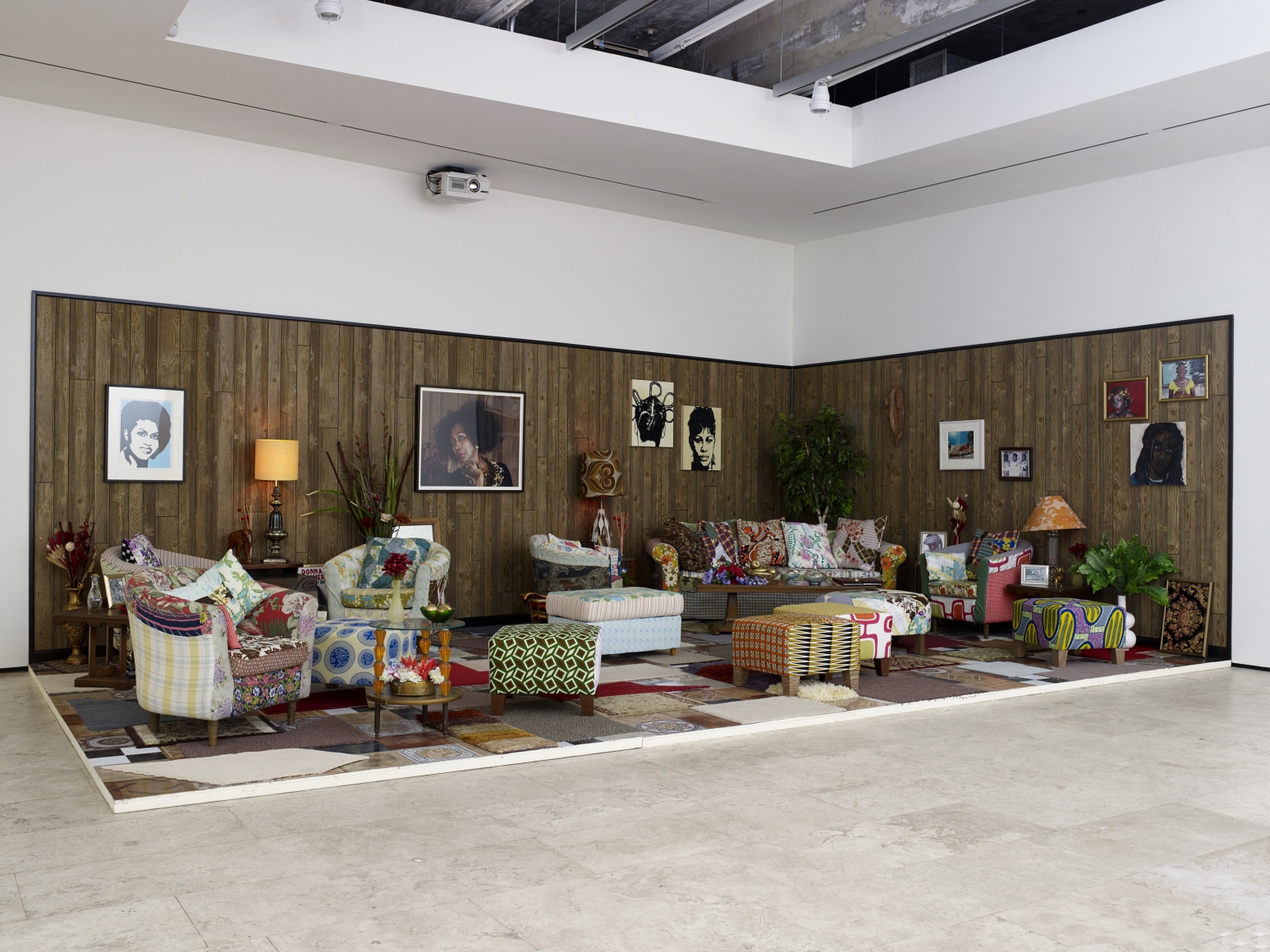 MICKALENE THOMAS: How to Organize a Room Around a Striking Piece of Art
