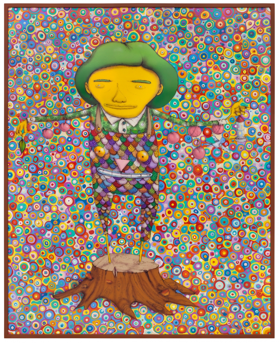 OSGEMEOS, Meu Pé de Laranja Lima (My Lima Orange Tree), 2016