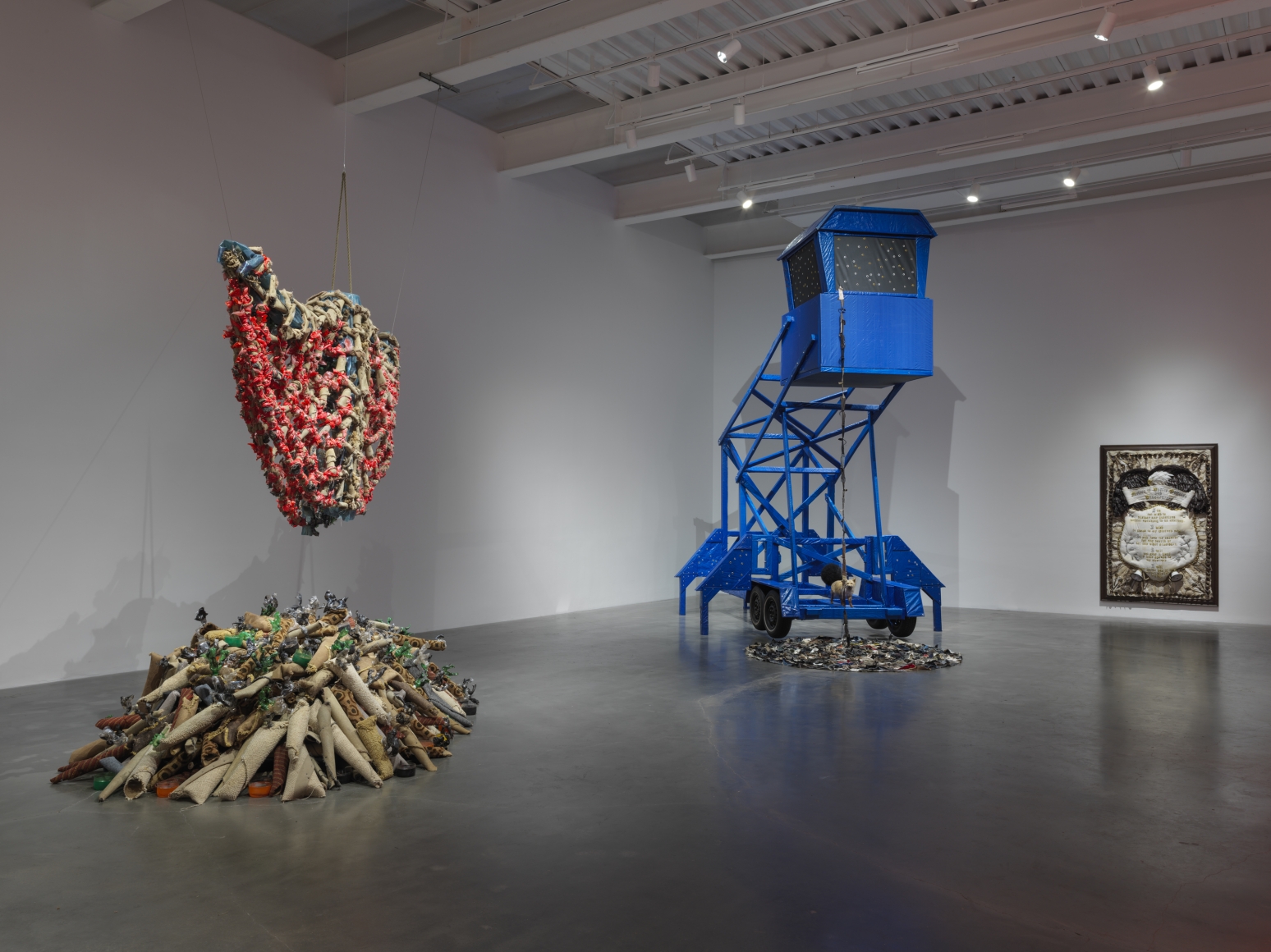 Installation view of We the People, New Museum, New York