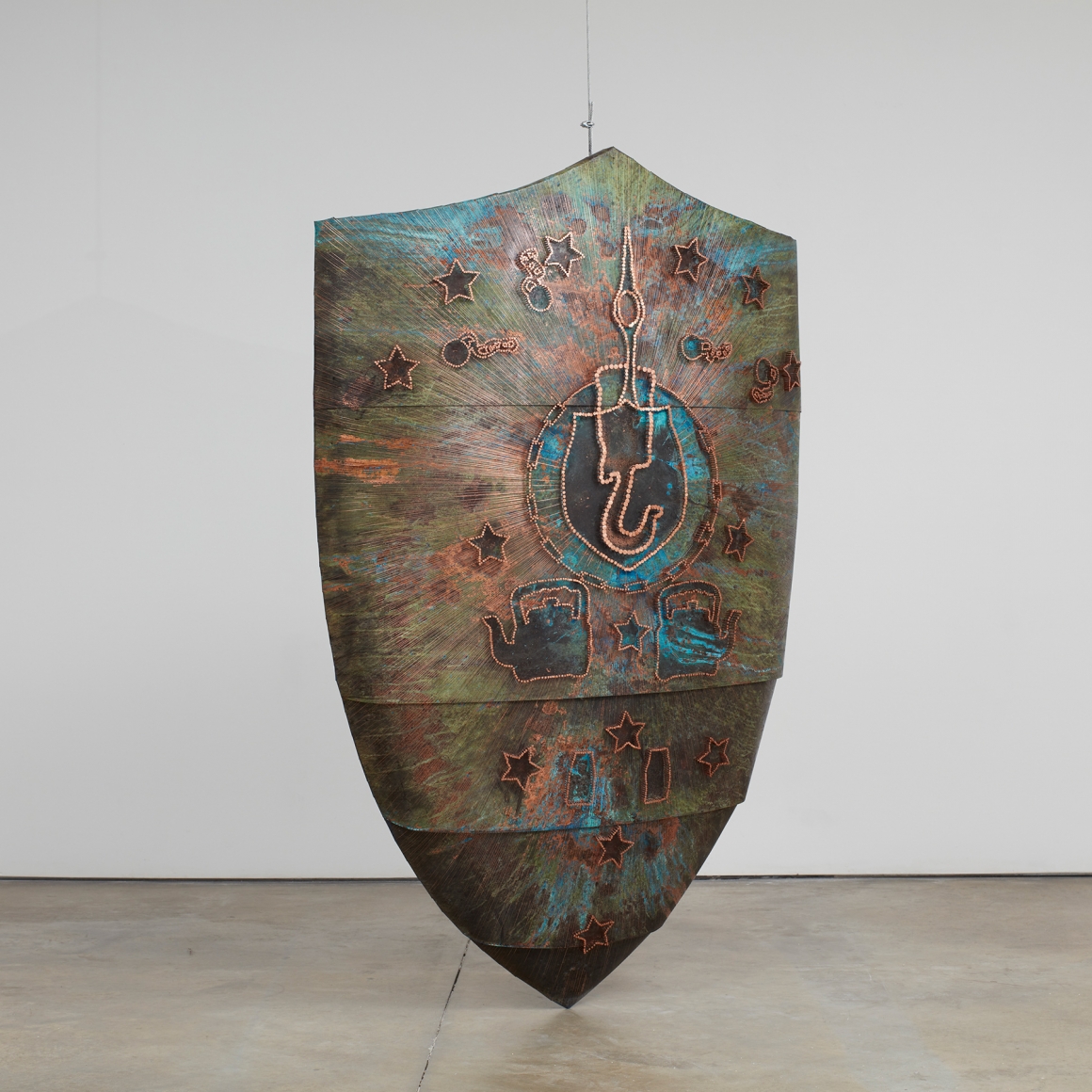 NARI WARD, Block and Tackle Shield, 2020