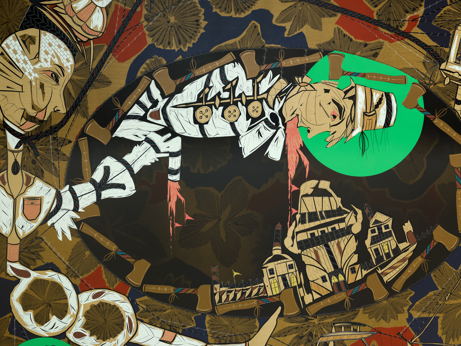 LARI PITTMAN, Found Buried #1, 2020 (detail)