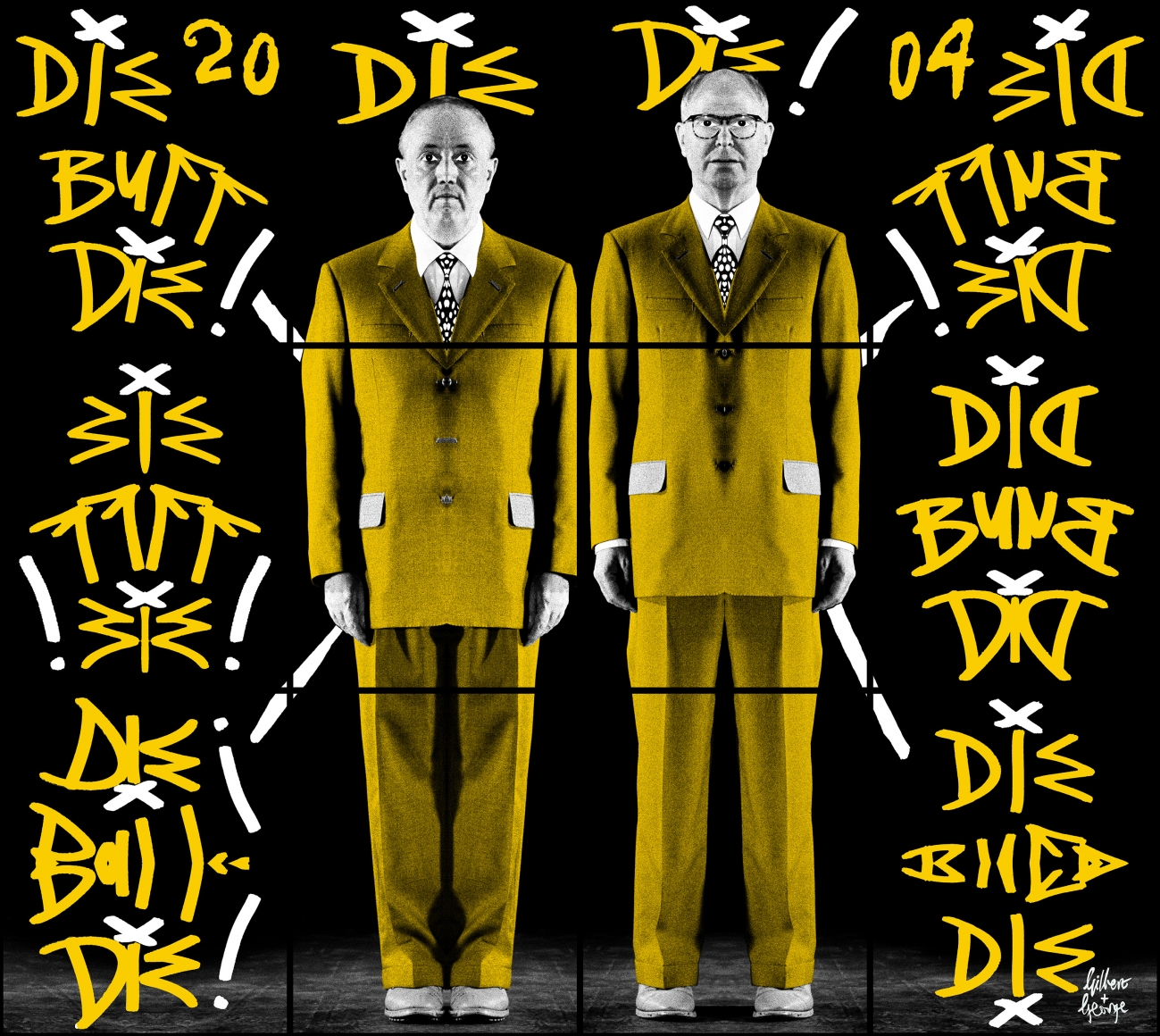 GILBERT & GEORGE, Die Buff Die!, 2004