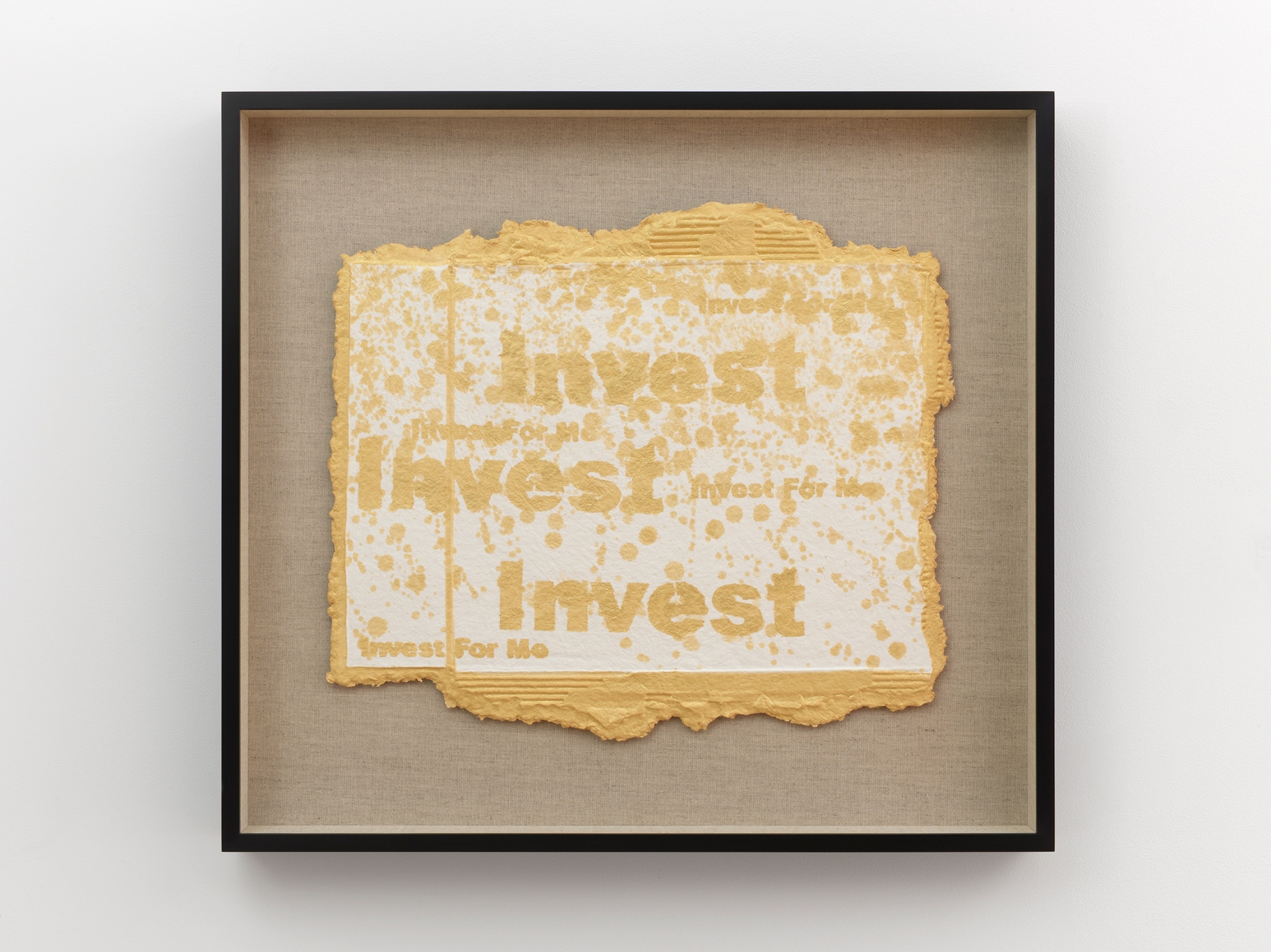 NARI WARD, Invest For Me, 2018–2019