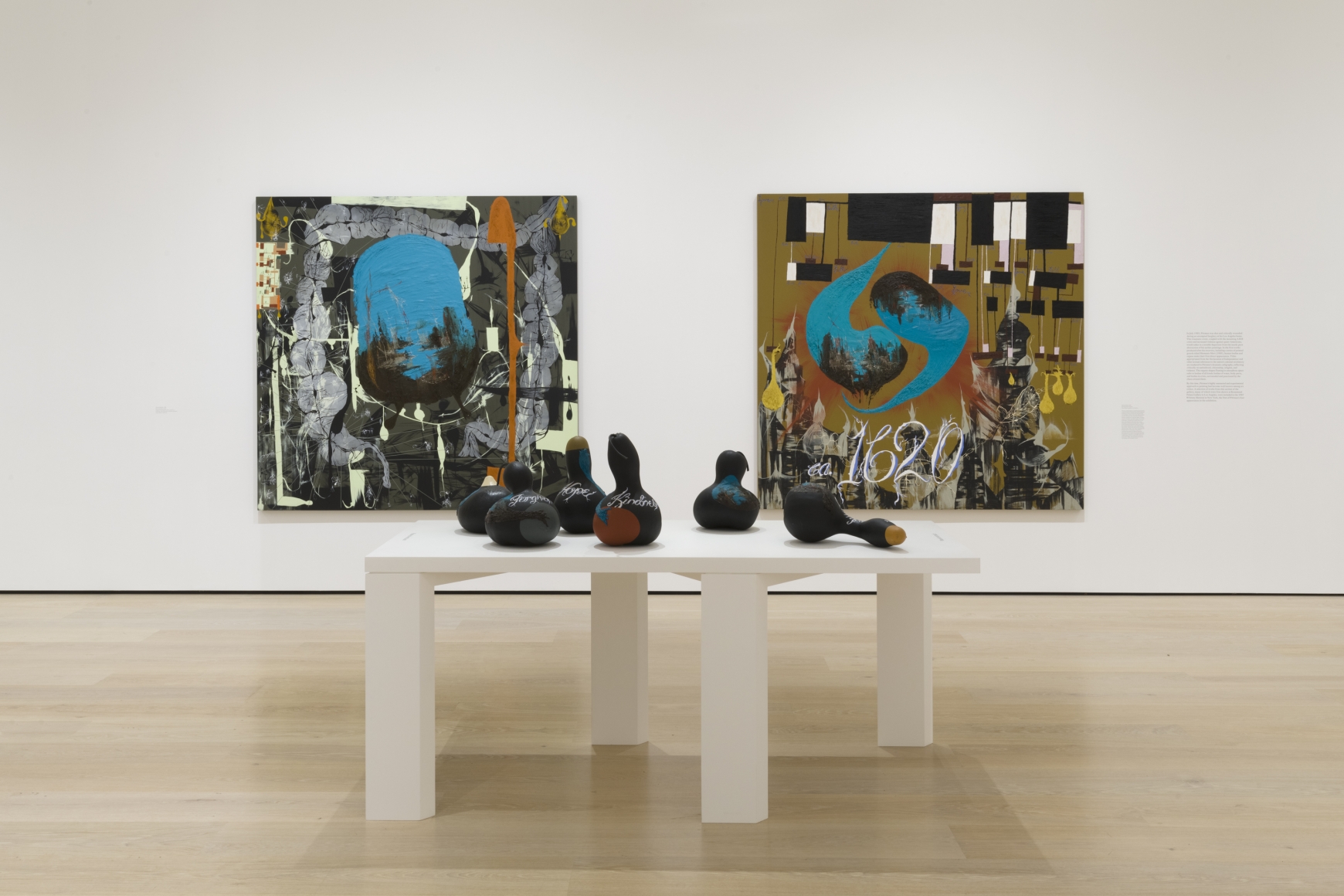 Lari Pittman: Declaration of Independence Installation View 3.