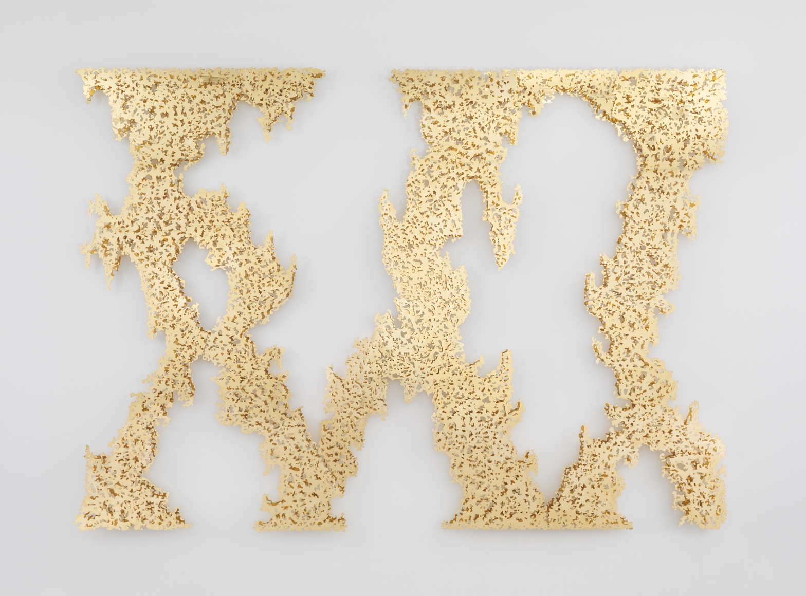 TERESITA FERNÁNDEZ Ghost Vines (Yellow Gold), 2015