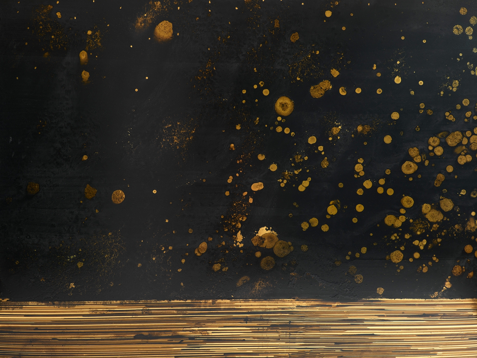 TERESITA FERNÁNDEZ, Golden (Obsidian Scene 2), 2014 (detail)