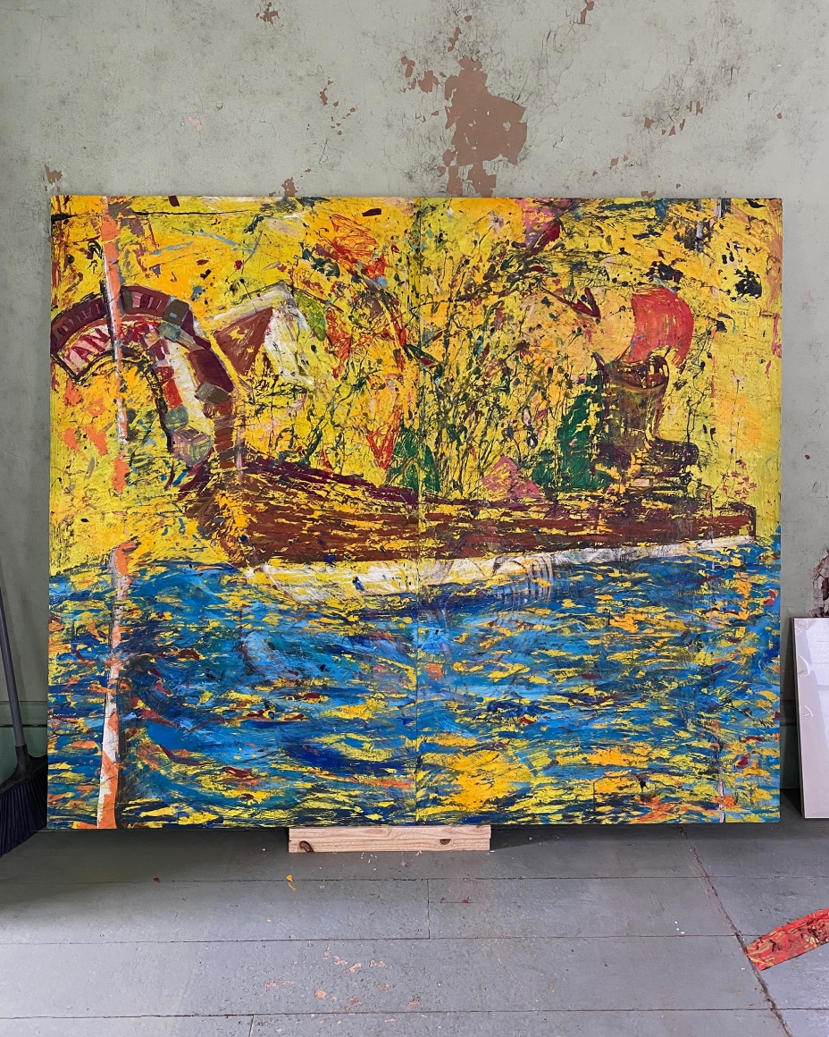 ANGEL OTERO, Drifting Far From Shore, 2020
