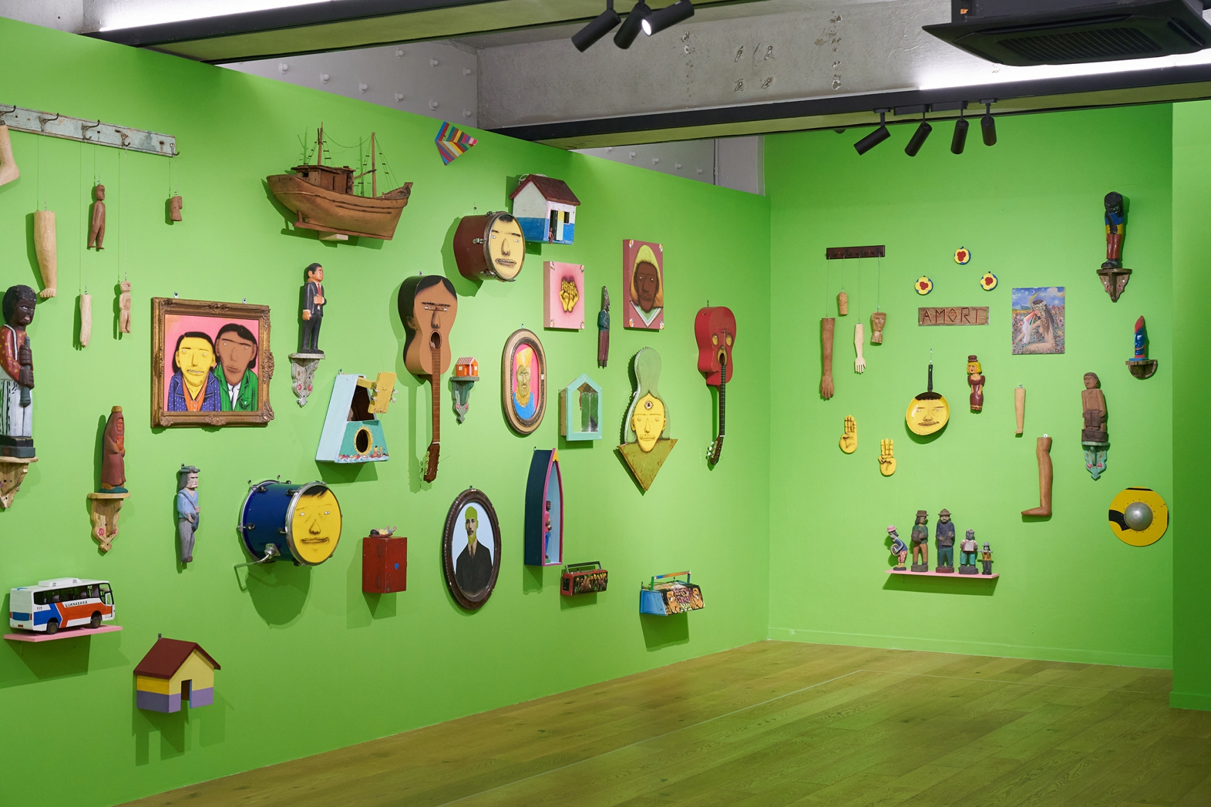 OSGEMEOS: You Are My Guest, Installation view