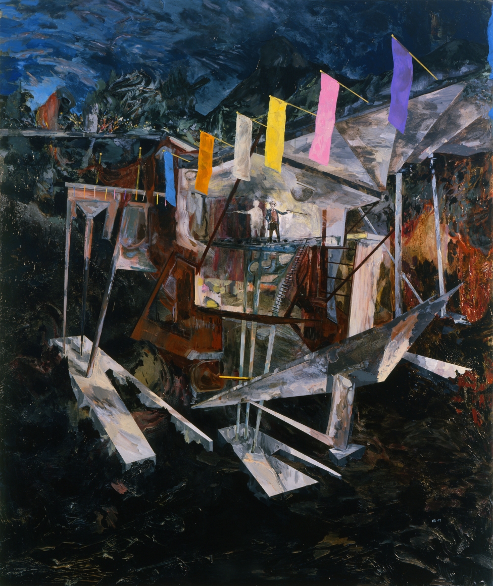 HERNAN BAS, The soap box in his mind, 2009