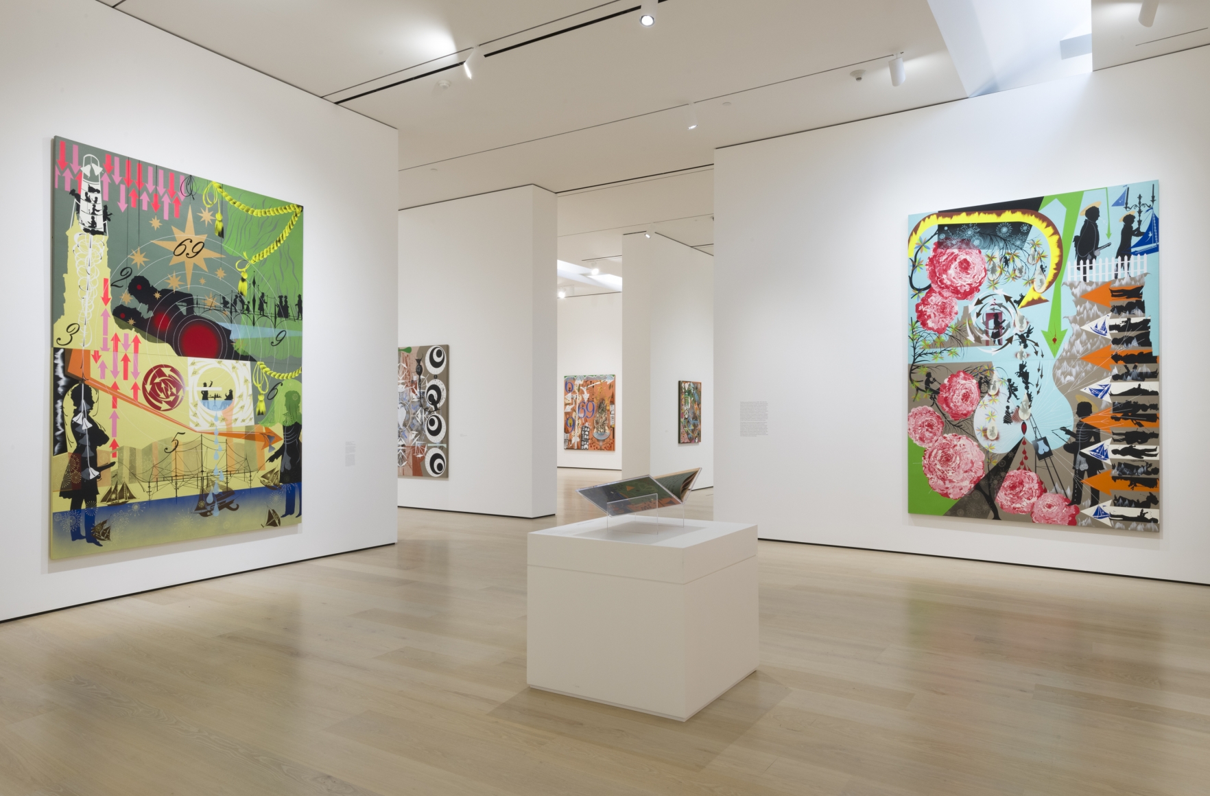 Lari Pittman: Declaration of Independence Installation View 8.