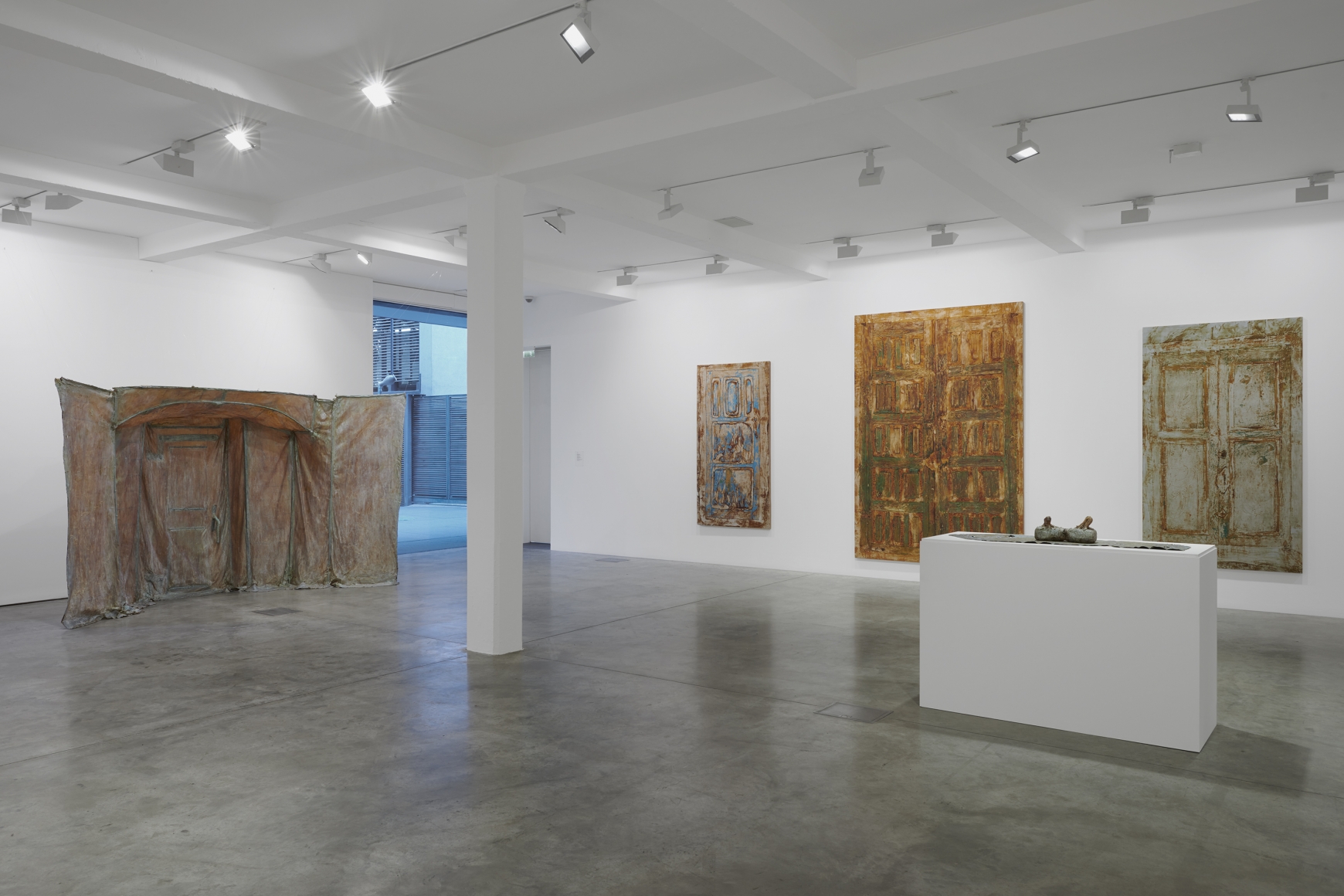 Heidi Bucher Installation view, Parasol unit foundation for contemporary art, London, UK