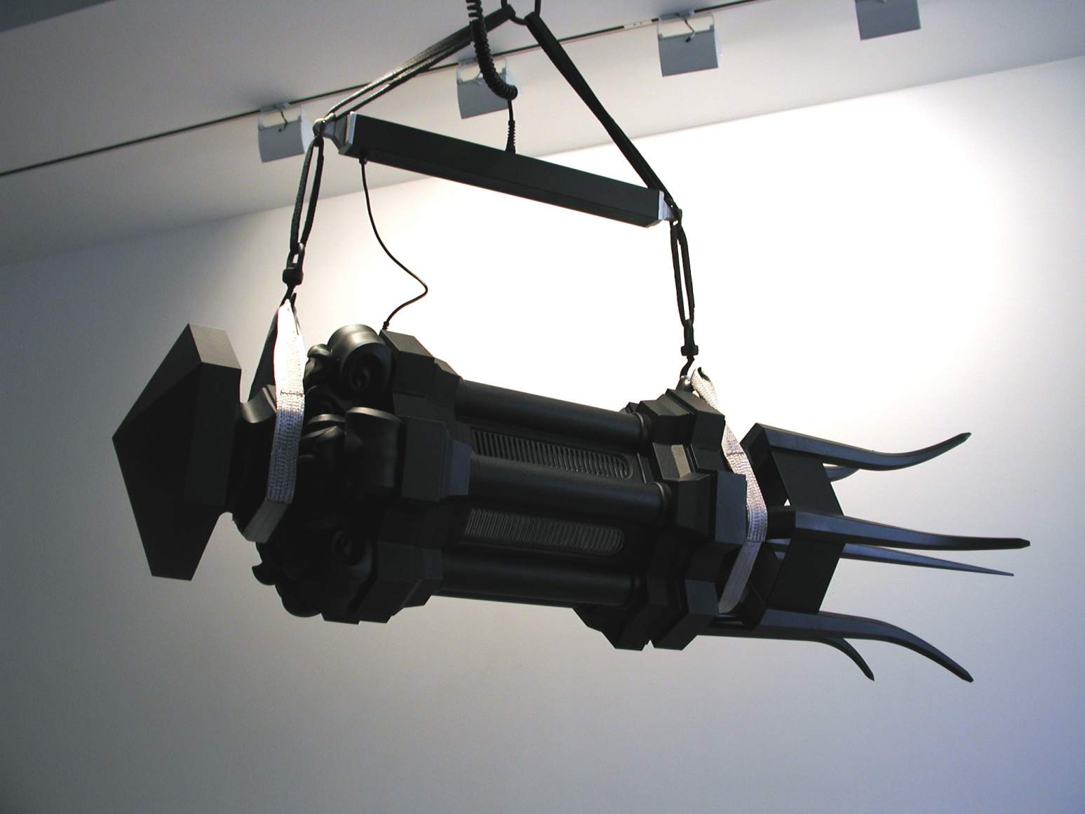 JULIAN LAVERDIERE, Lantern Shuttlecock (Black Mihrab), 2003