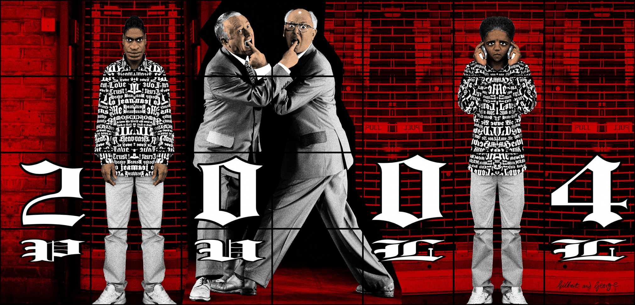 GILBERT & GEORGE, Pull, 2004