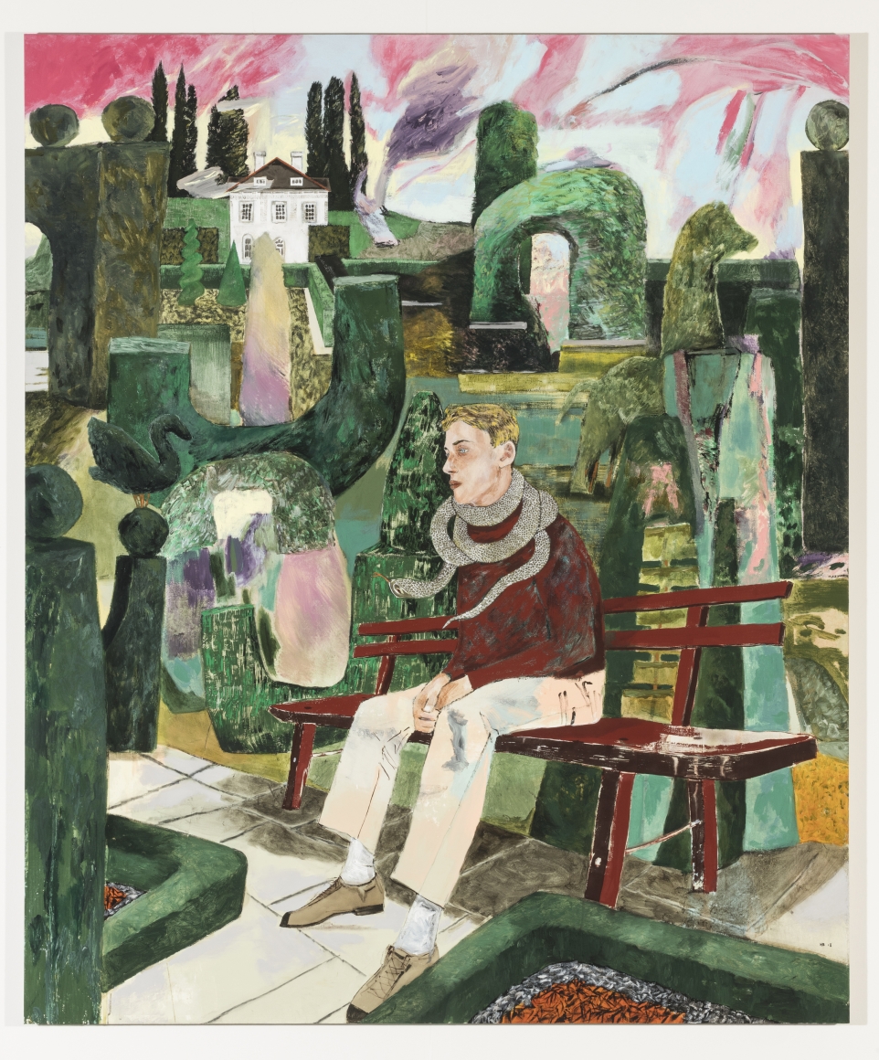 HERNAN BAS, The gardener's scarf, 2018