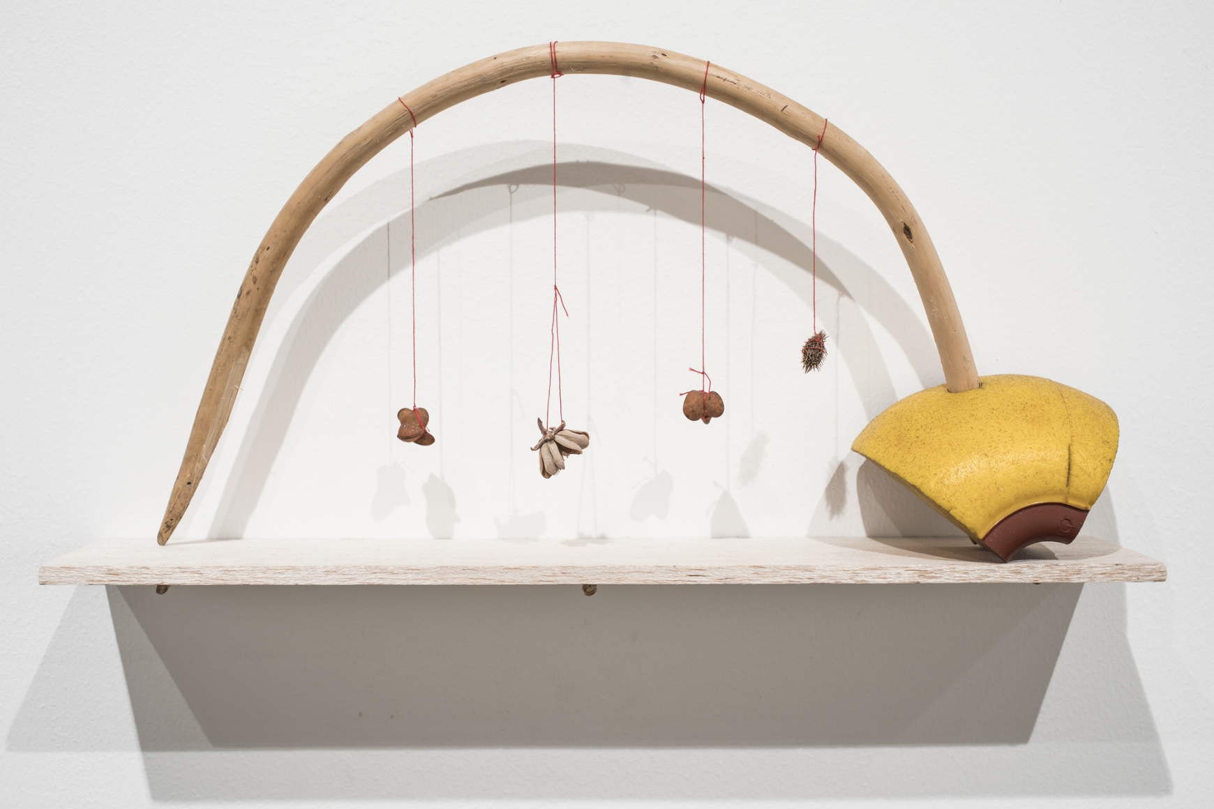 Cecilia Vicuña: About to Happen, Installation view, Berkeley Art Museum and Pacific Film Archive, University of California