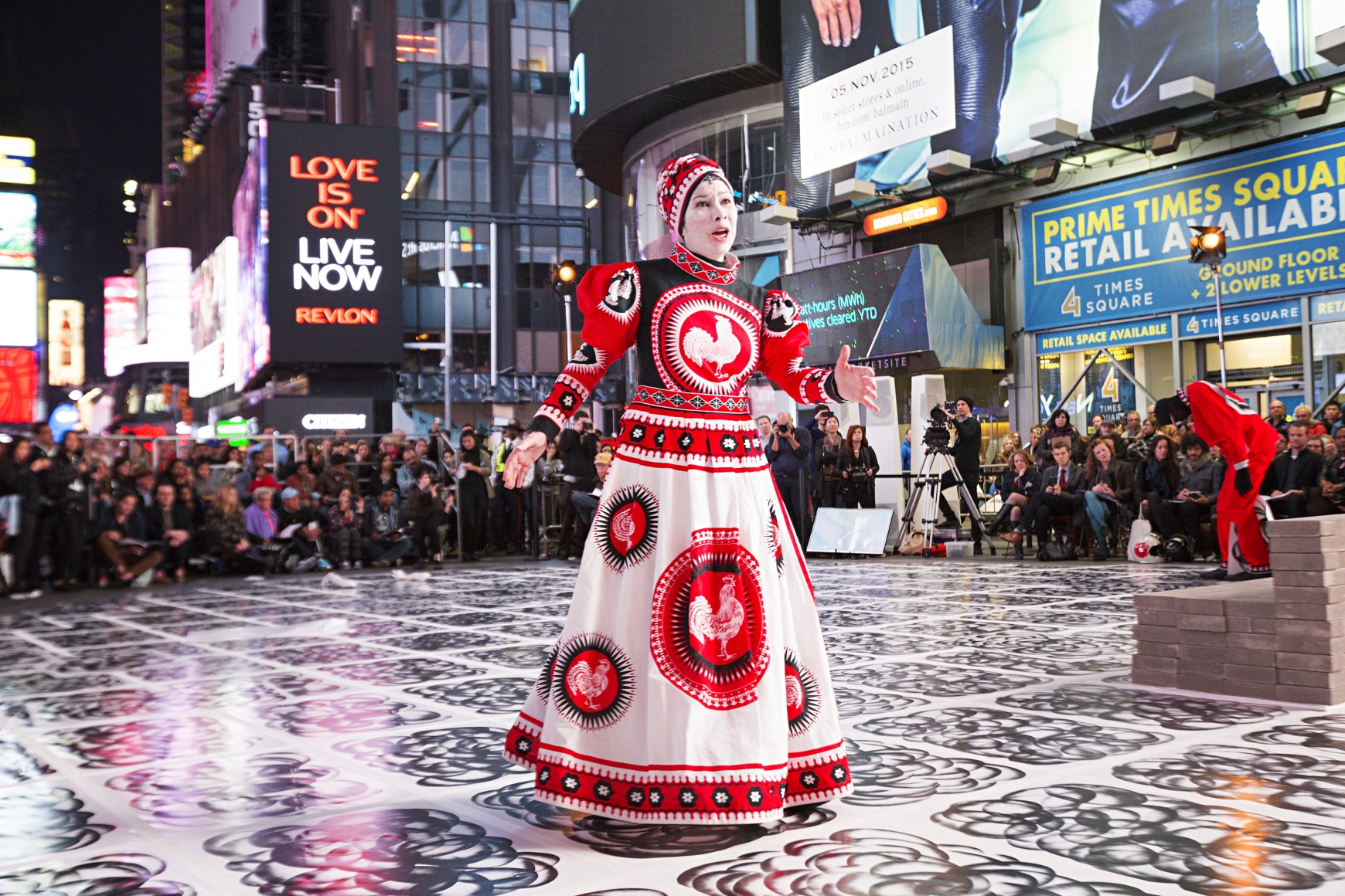 Arnold Shönberg’s Erwartung — A Performance by Robin Rhode, A Performa Commission, Co-Presented with Times Square Arts