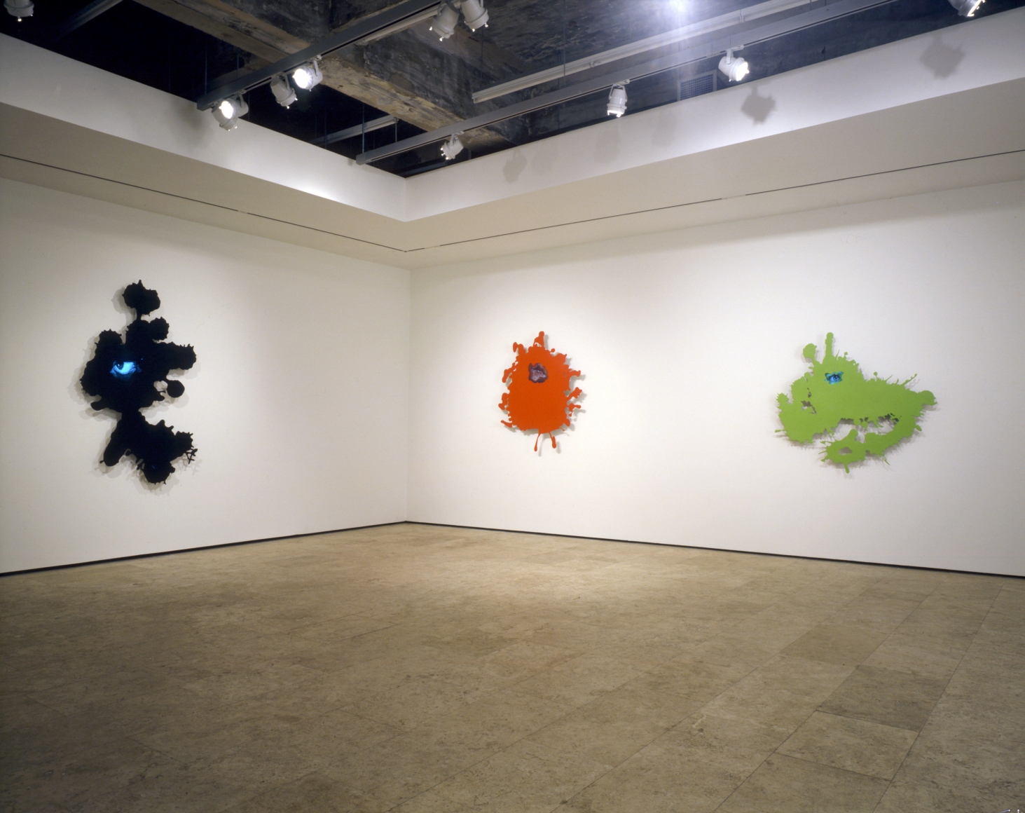 View 4 of TONY OURSLER Installation at Lehmann Maupin Gallery.