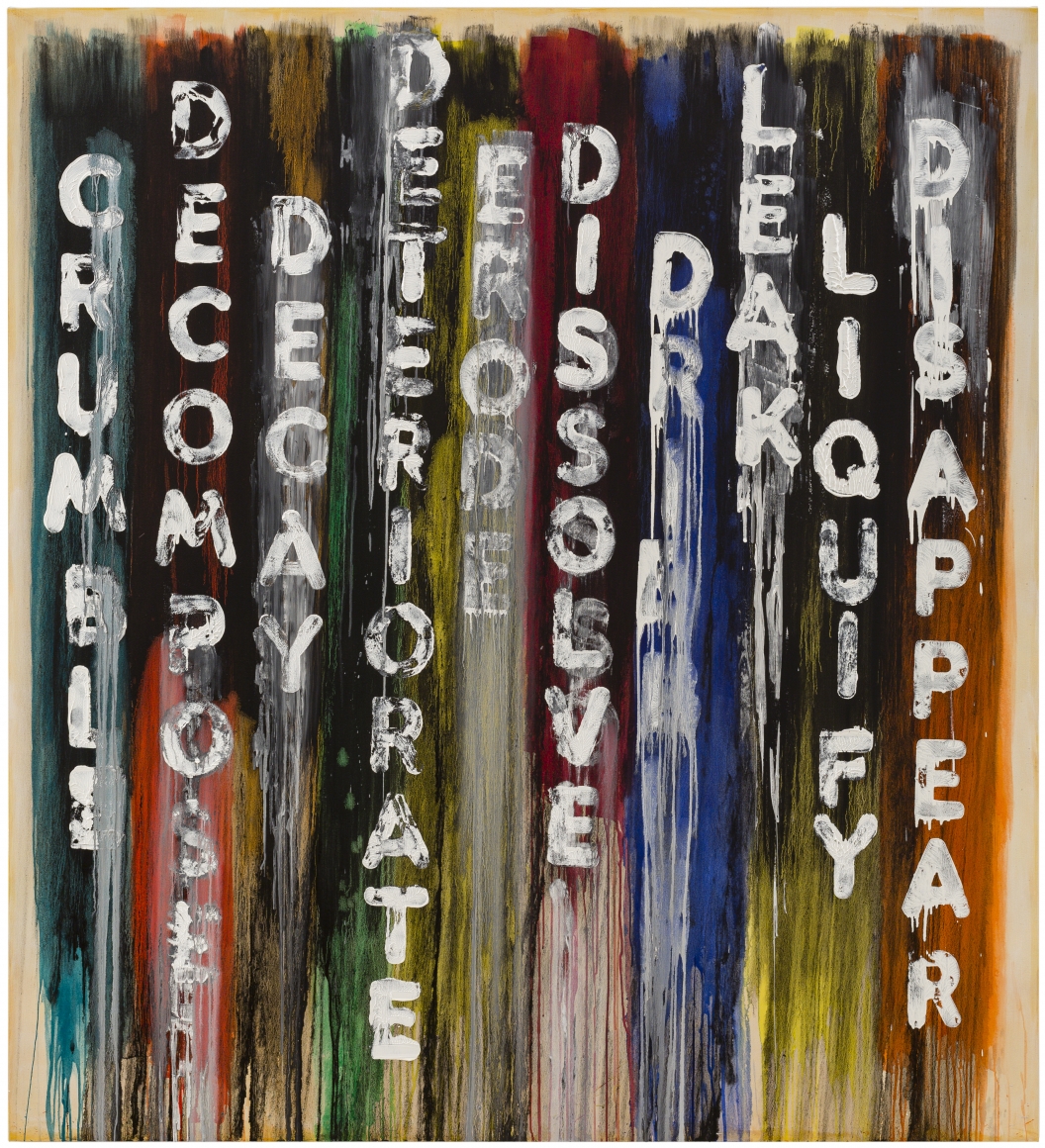 Mel Bochner Crumble
