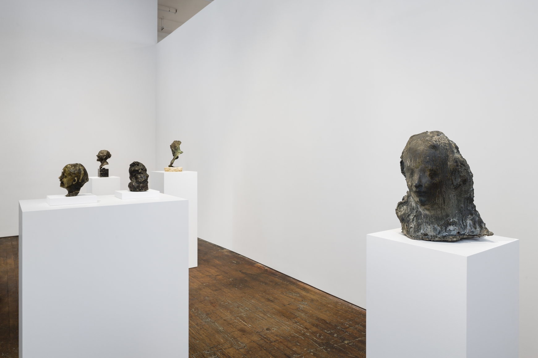Medardo Rosso: Ten Bronzes – installation view 2