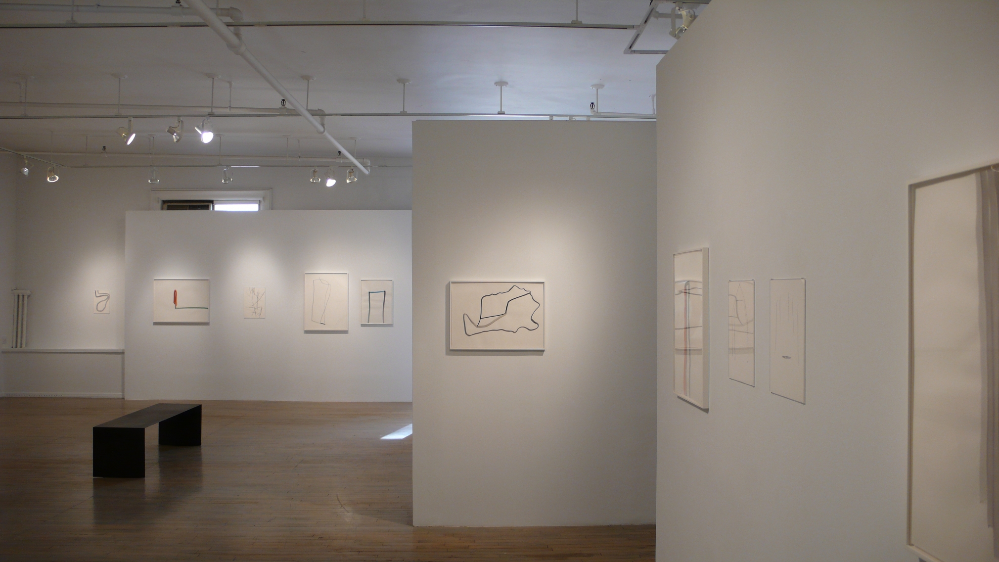 Silvia Bächli: Fjall – installation view 1