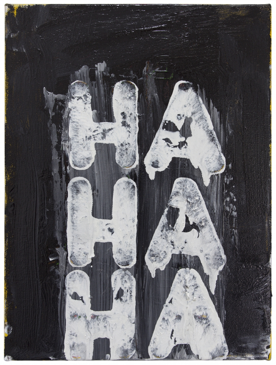 Mel Bochner Ha, Ha, Ha,