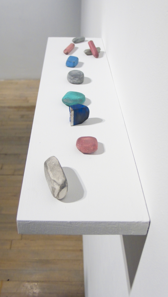 DAVID ADAMO Untitled (10 erasers)
