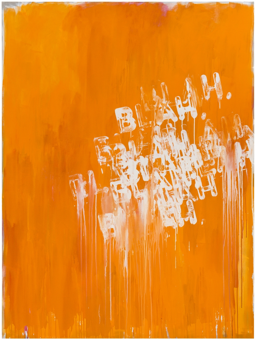 Mel Bochner Blah, Blah, Blah,