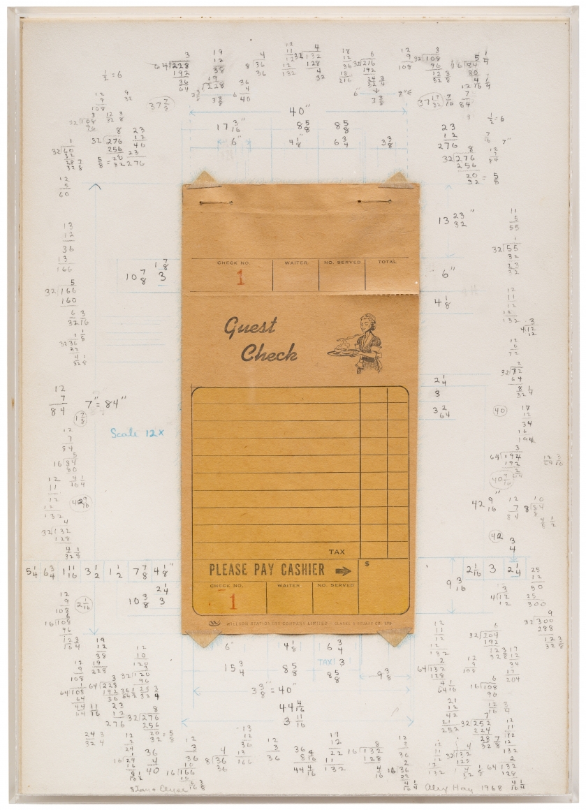 ALEX HAY, Study for Guest Check