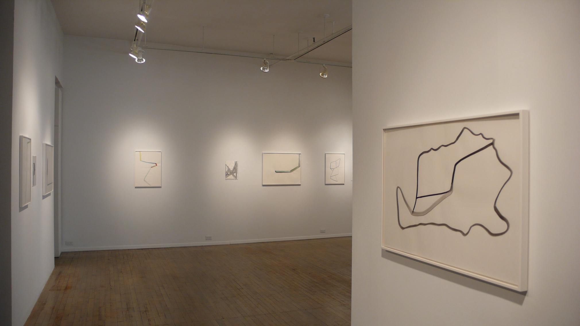 Silvia Bächli: Fjall – installation view 2