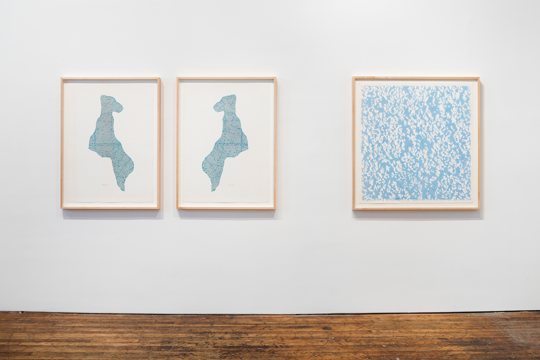 Alex Hay Dog Twins (Diptych)