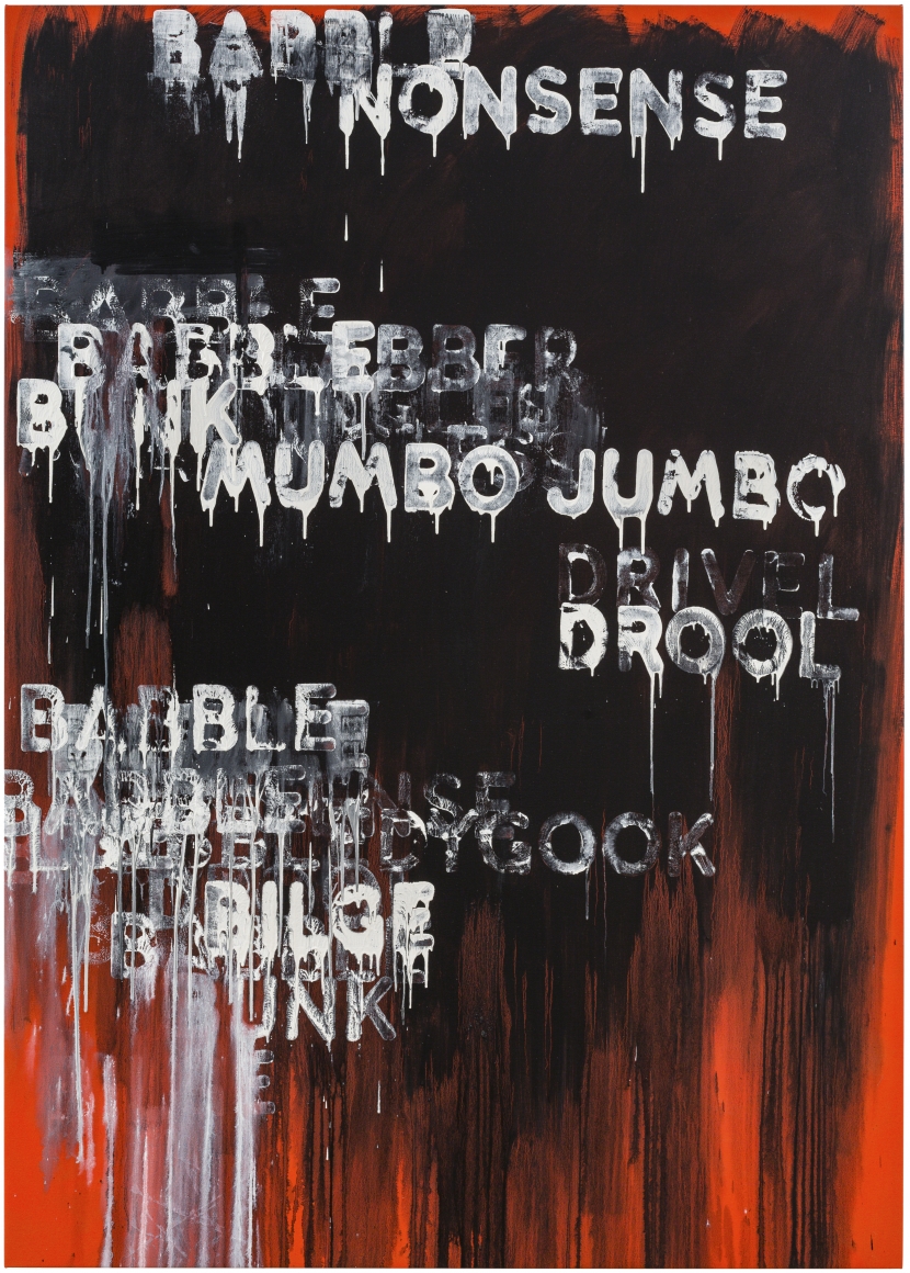 Mel Bochner Babble