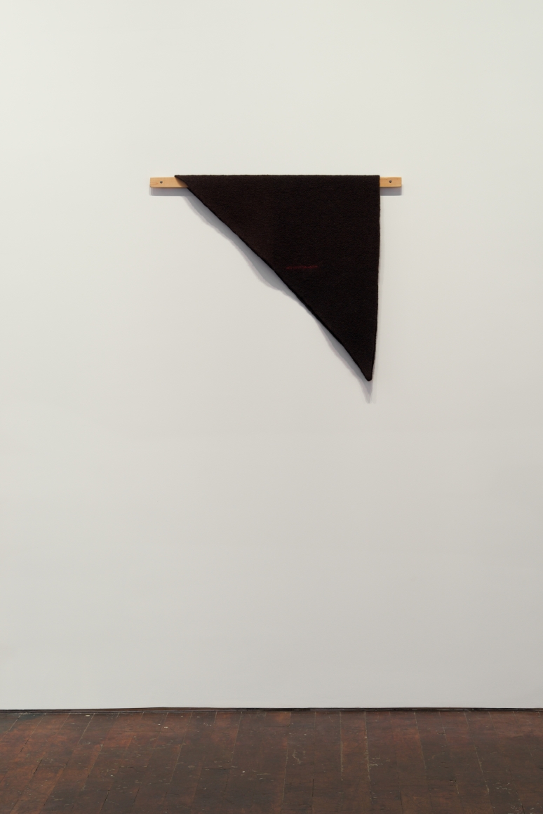 Helen Mirra, Waulked Triangle, CT02d/ME02d