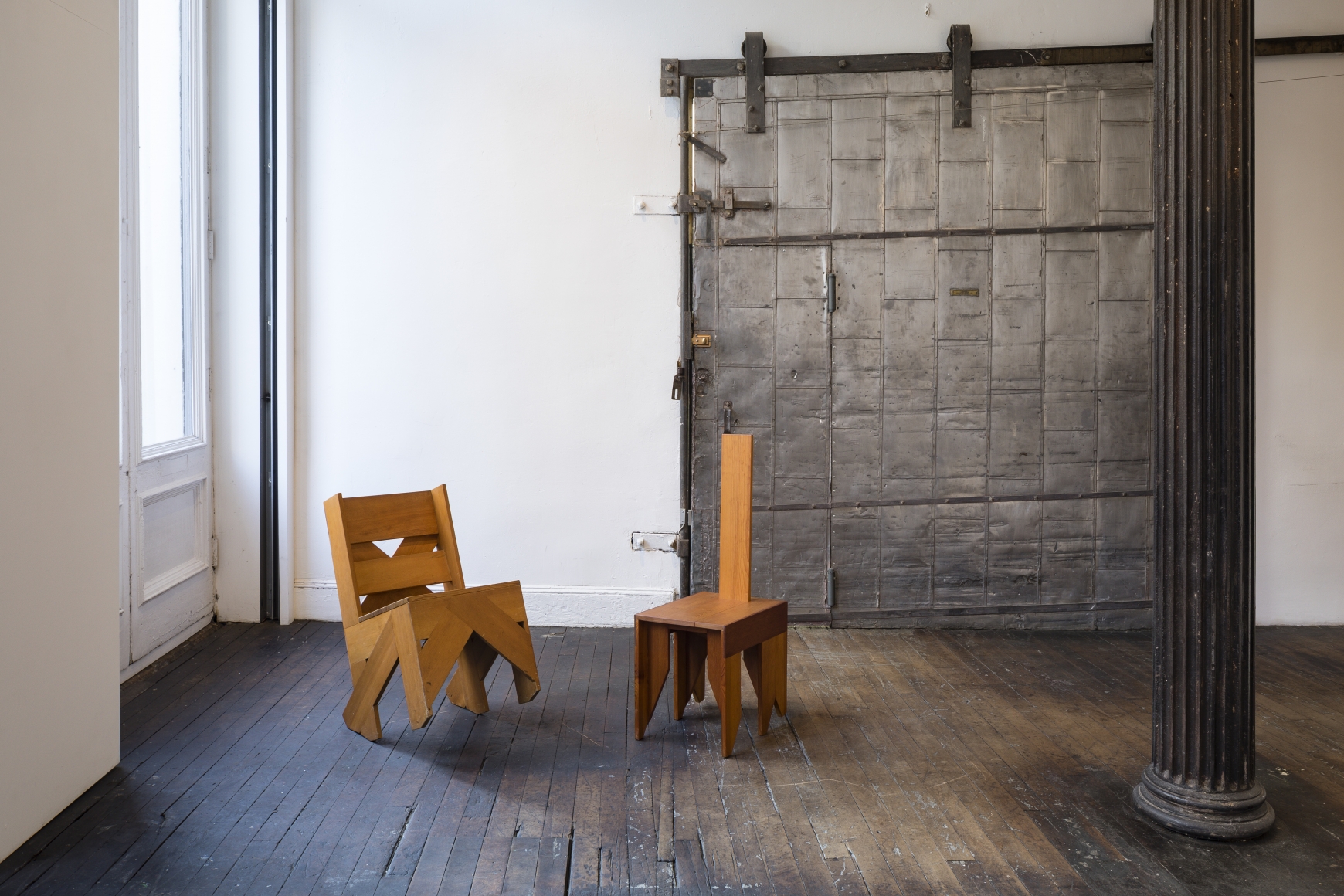 ALEX HAY, Untitled (Lean Back Chair)
