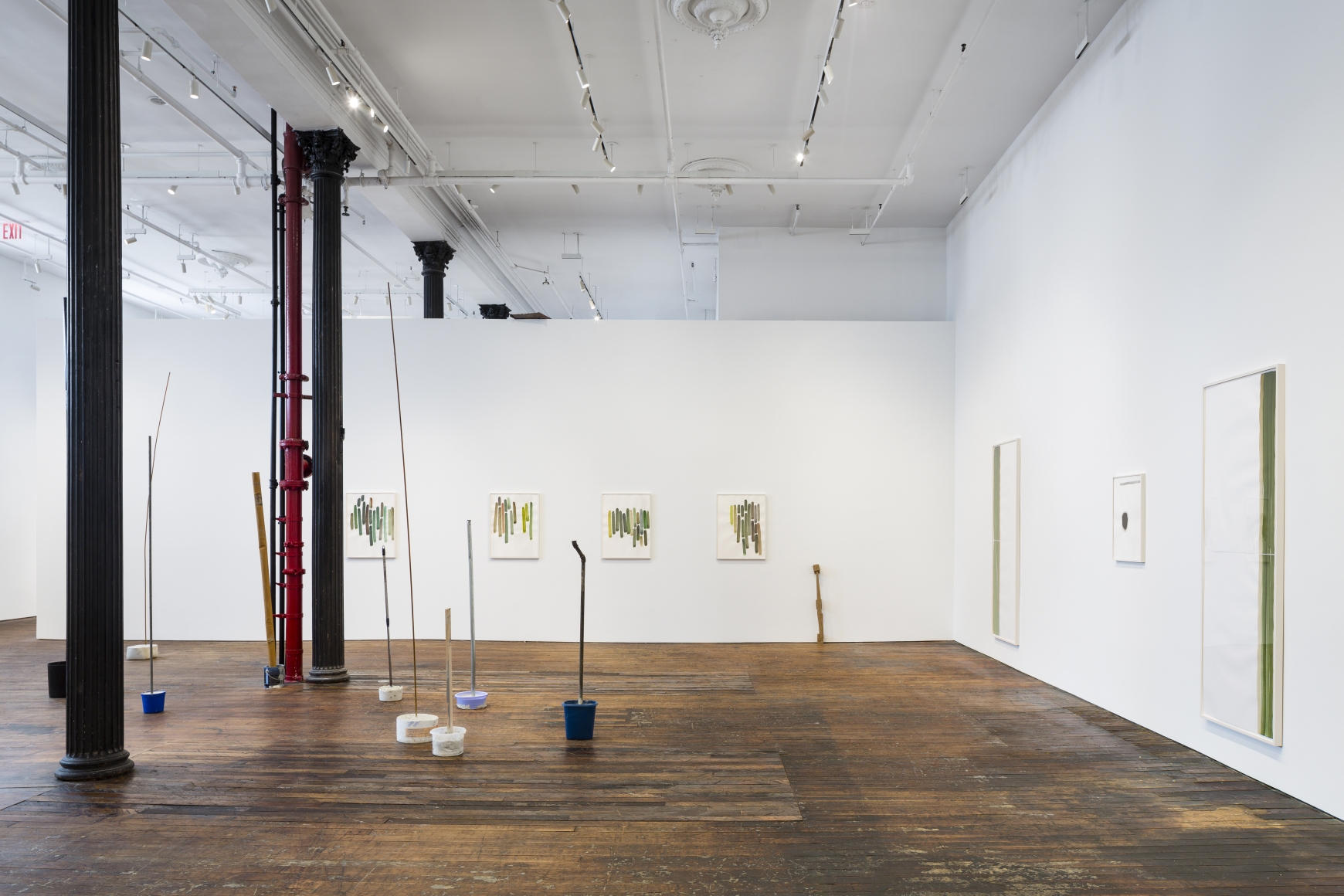 Silvia Bächli / Eric Hattan: between windows – installation view 14