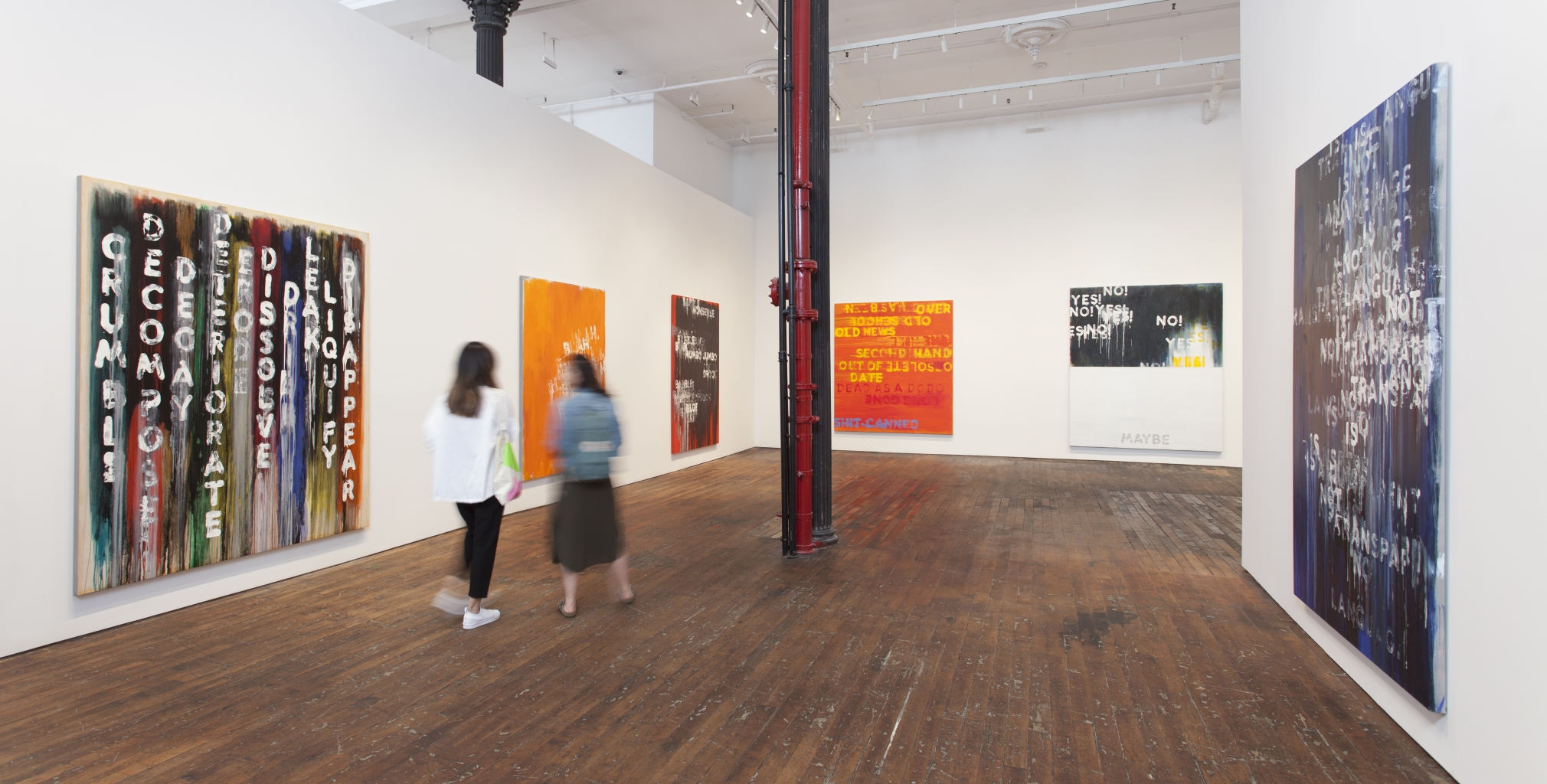 Mel Bochner: Voices – installation view 6