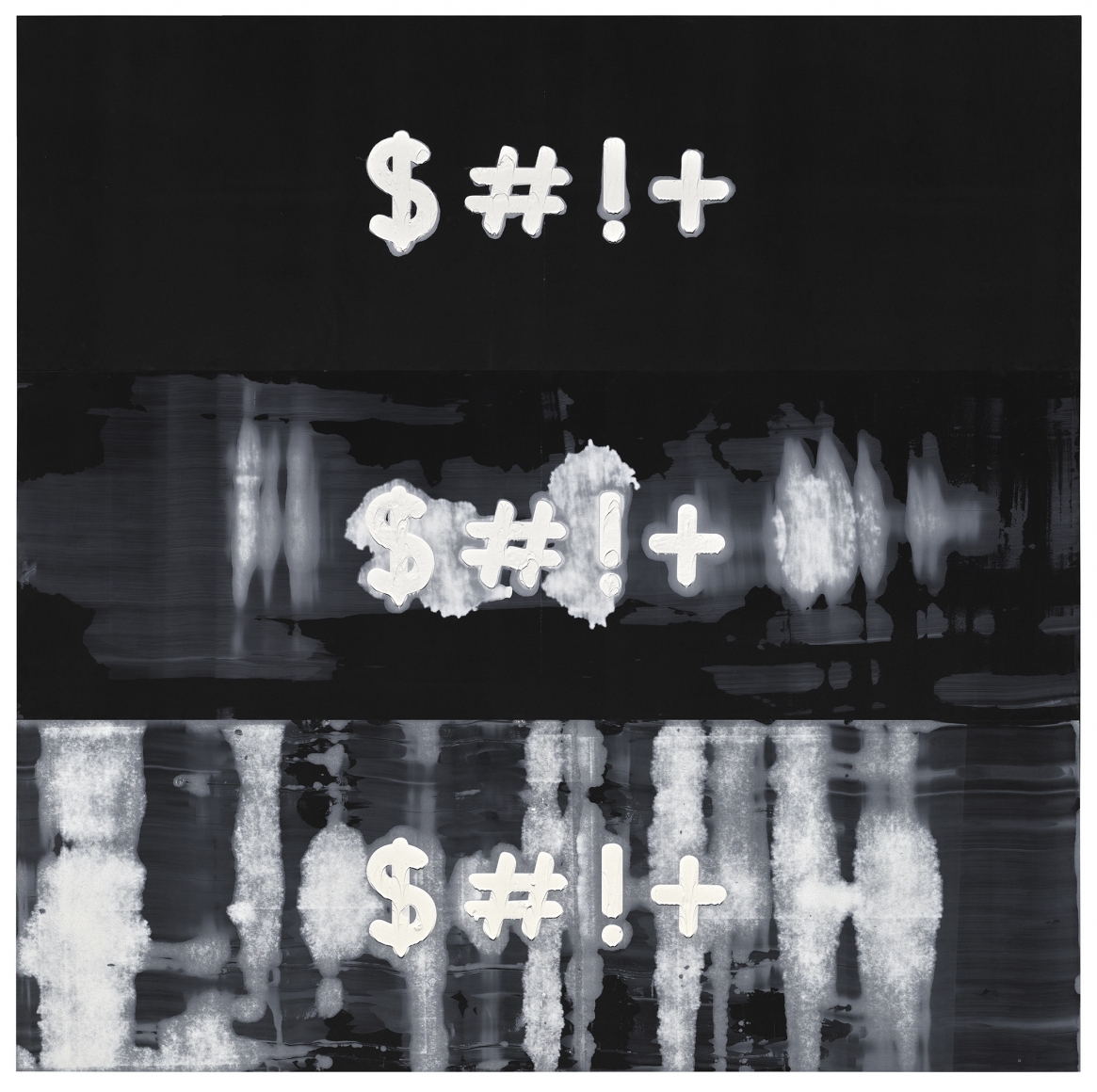 Mel Bochner $#!+, $#!+, $#!+